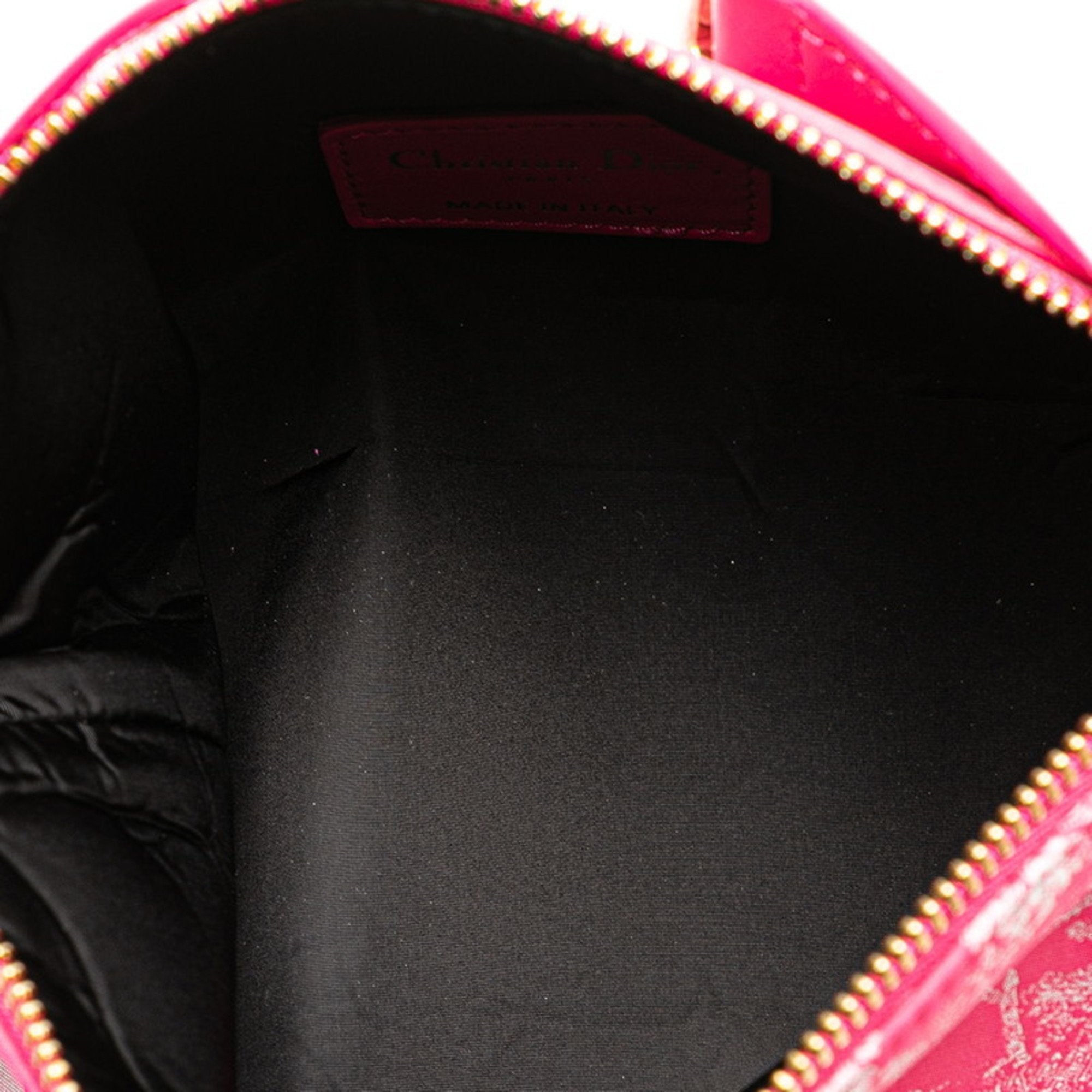 Christian Dior Pink Nylon Leather Handbag ()