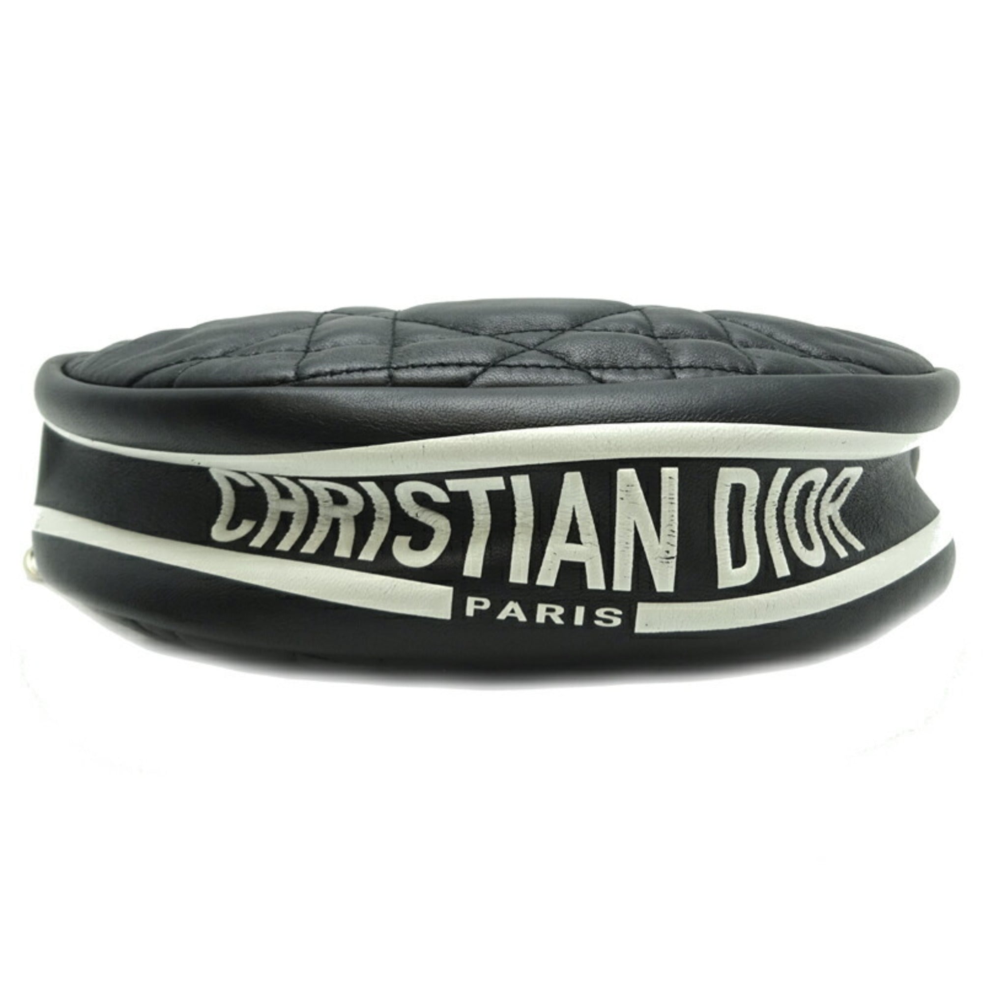 Christian Dior Black Leather Handbag ()