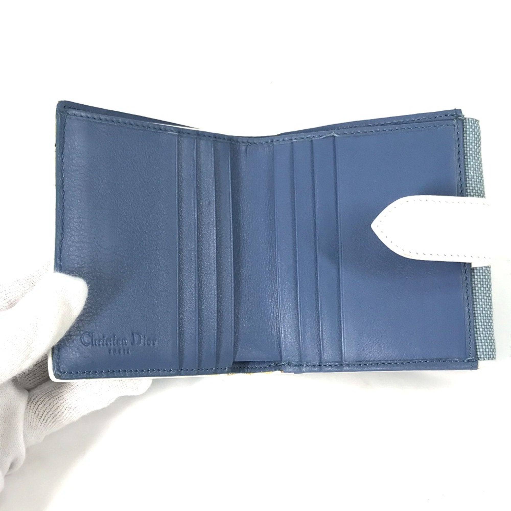 Christian Dior Blue Other Wallet (Bi-Fold) ()