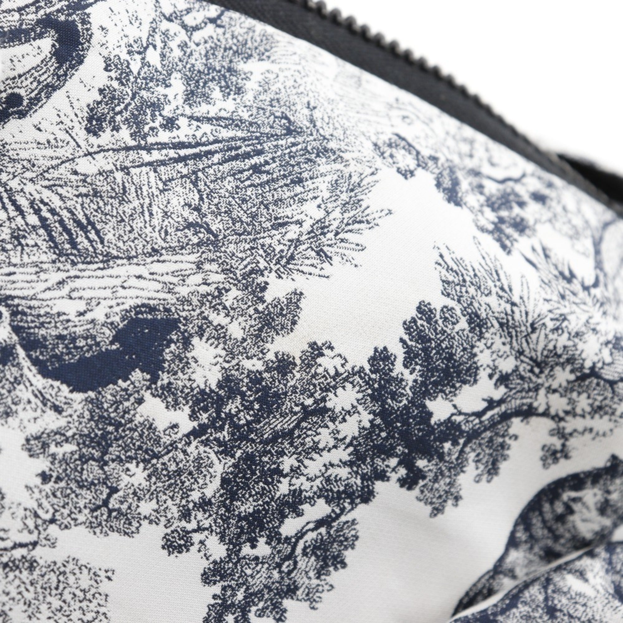 Christian Dior Black White Nylon Backpack ()