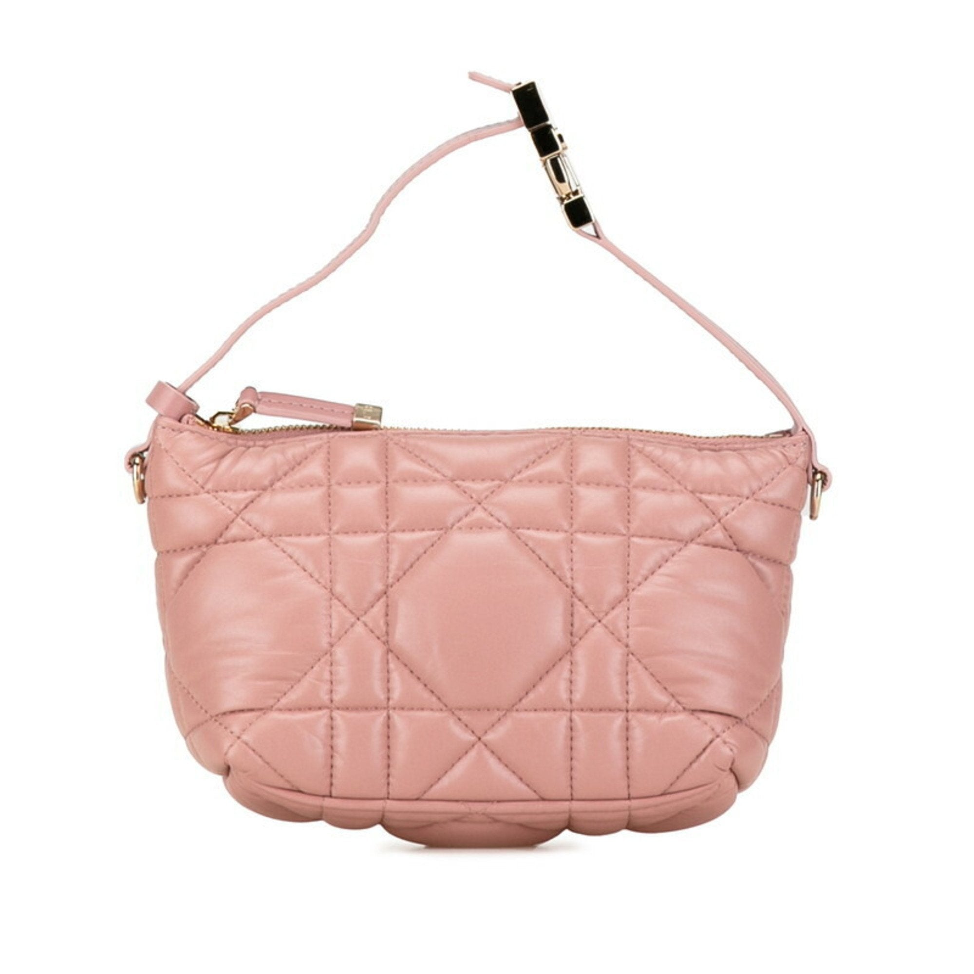 Christian Dior Pink Leather Pouch ()