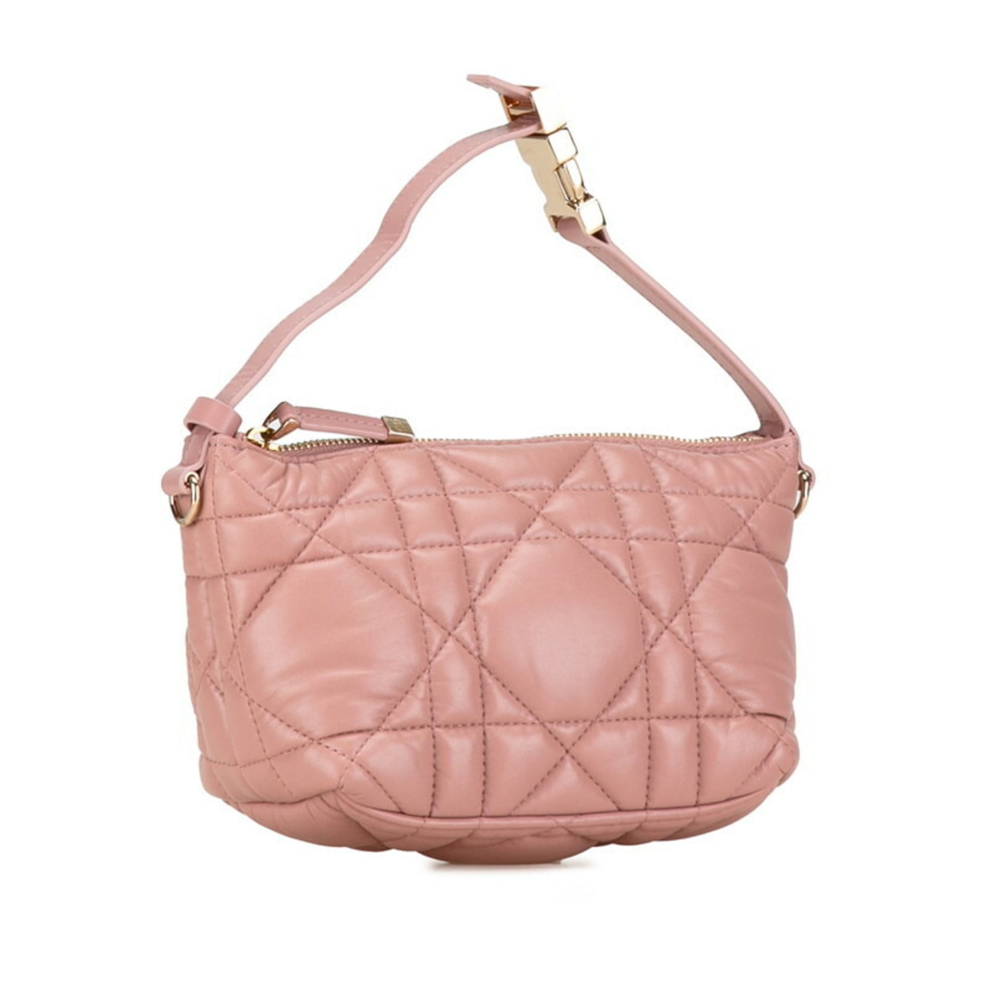 Christian Dior Pink Leather Pouch ()