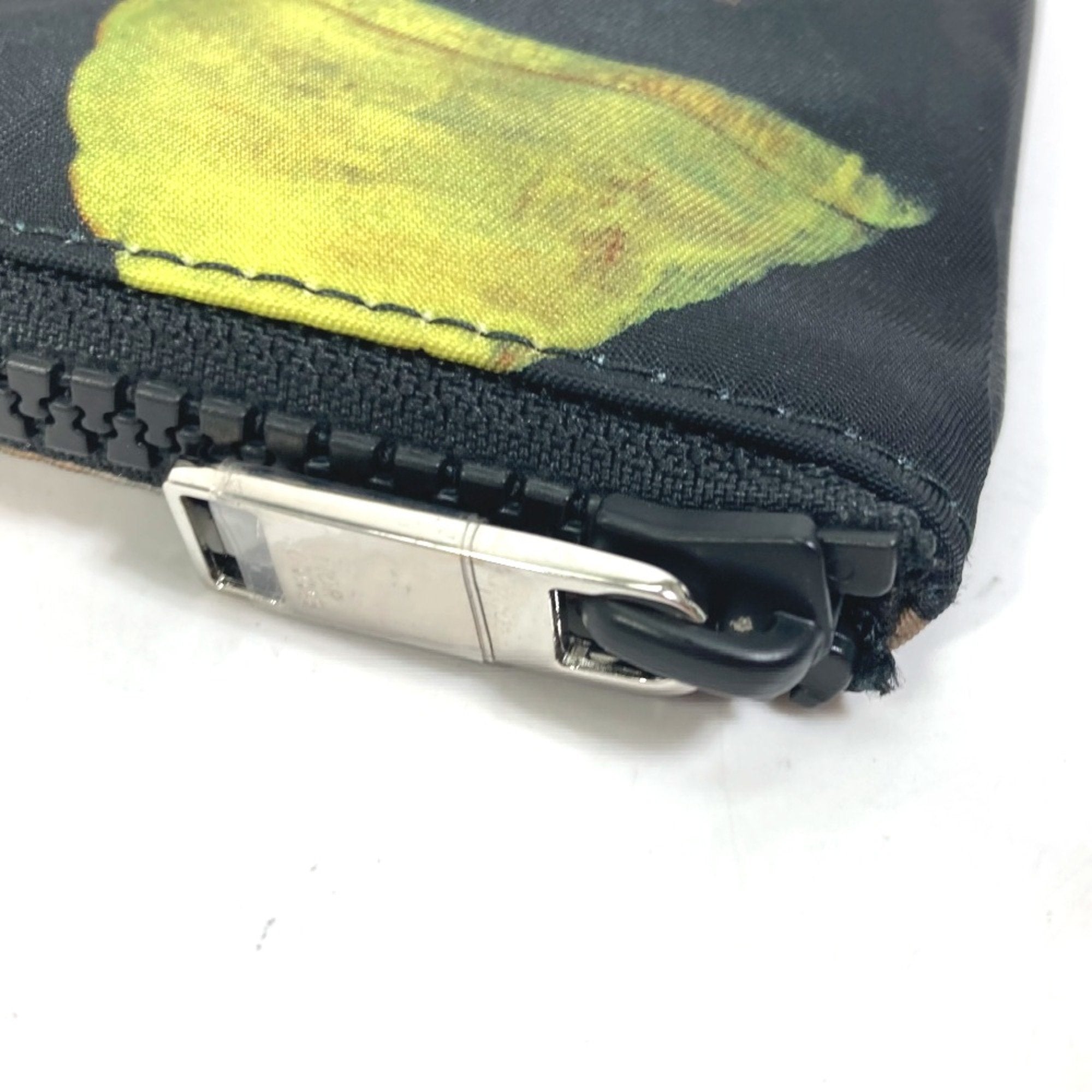Christian Dior Black Cloth Clutch Bag ()