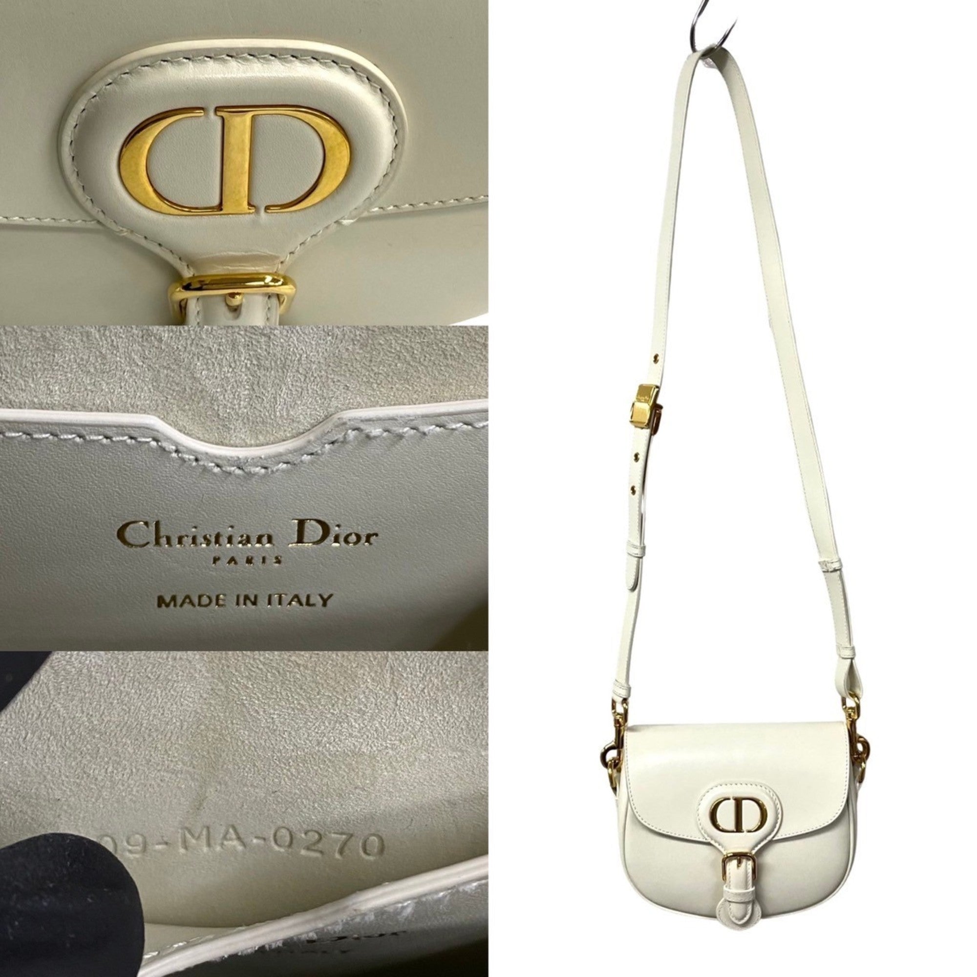Christian Dior White Shoulder Bag ()