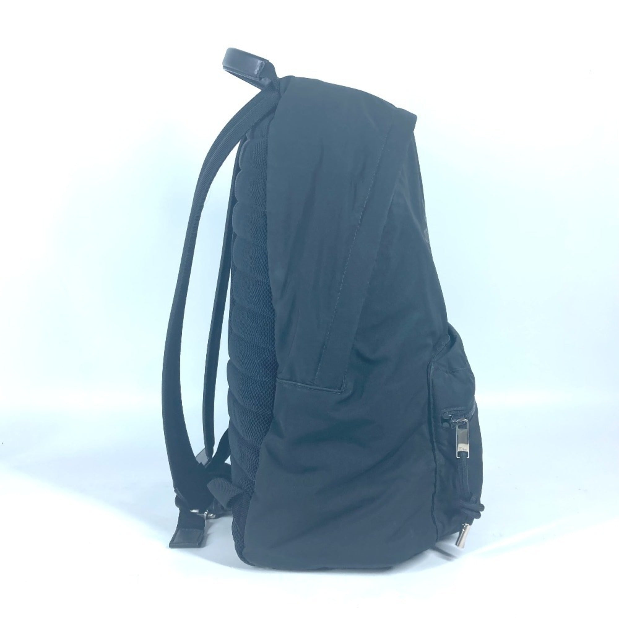 Christian Dior Black Nylon Backpack ()