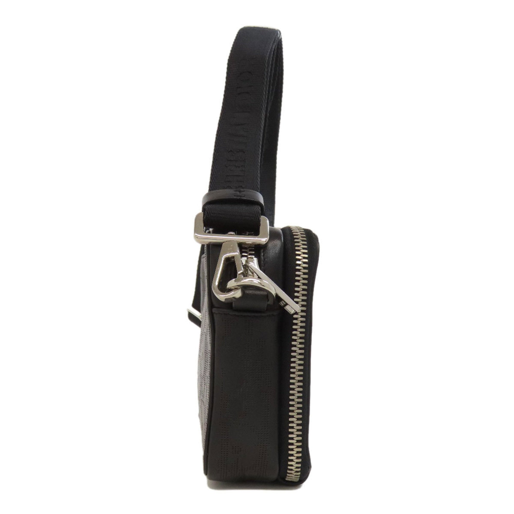 Christian Dior Black Leather Shoulder Bag ()