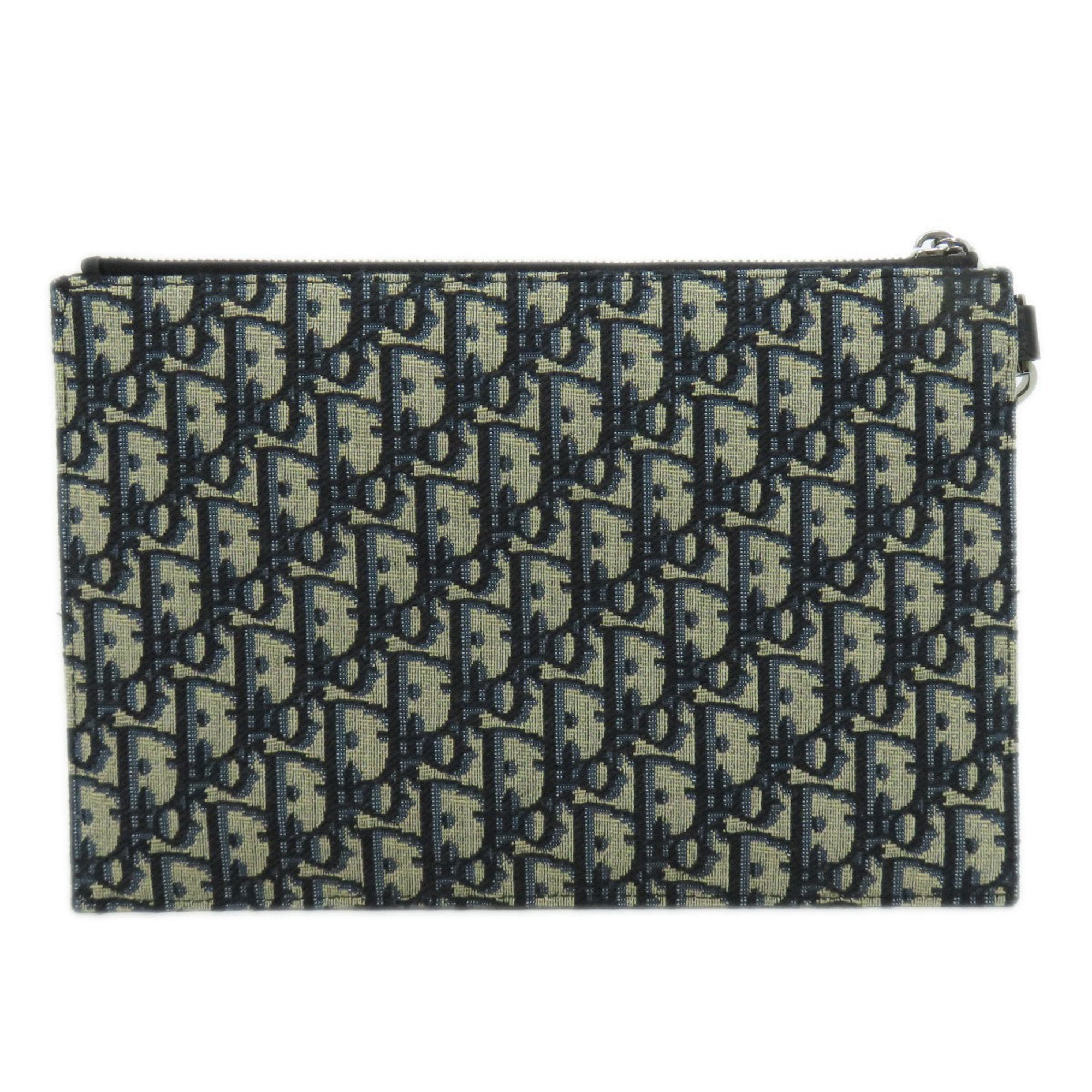 Christian Dior Navy Canvas Pouch ()
