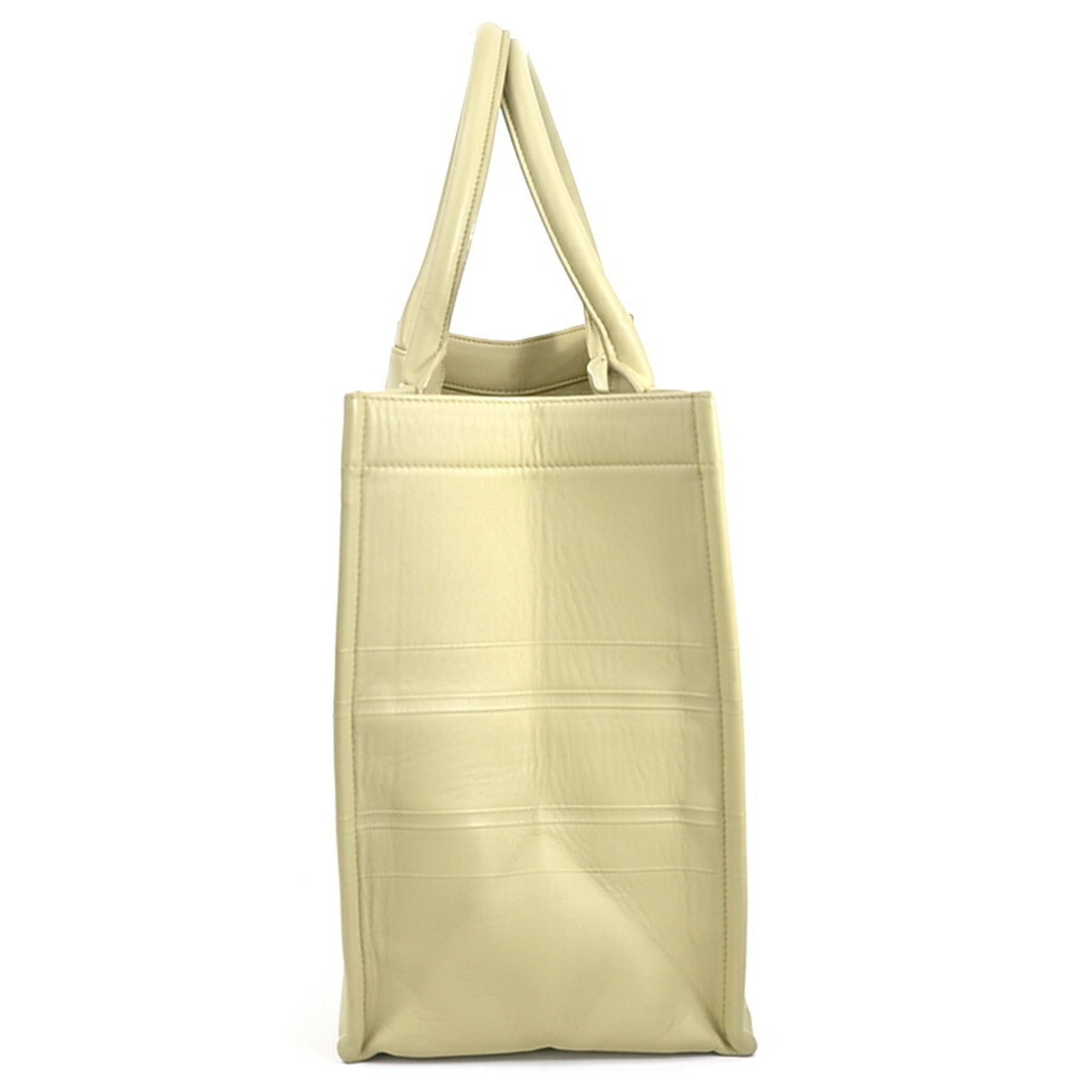 Christian Dior Beige Leather Handbag ()