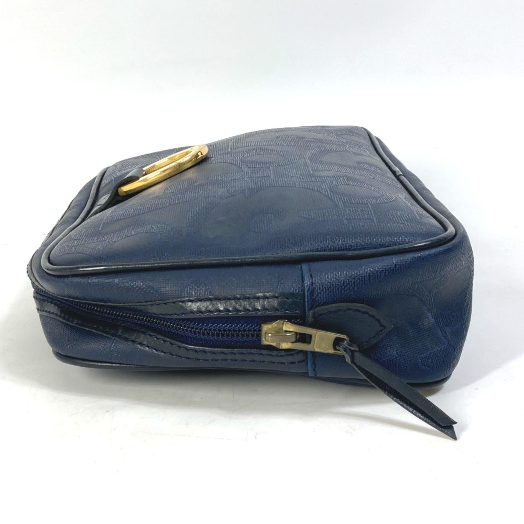 Christian Dior Navy Other Clutch Bag ()