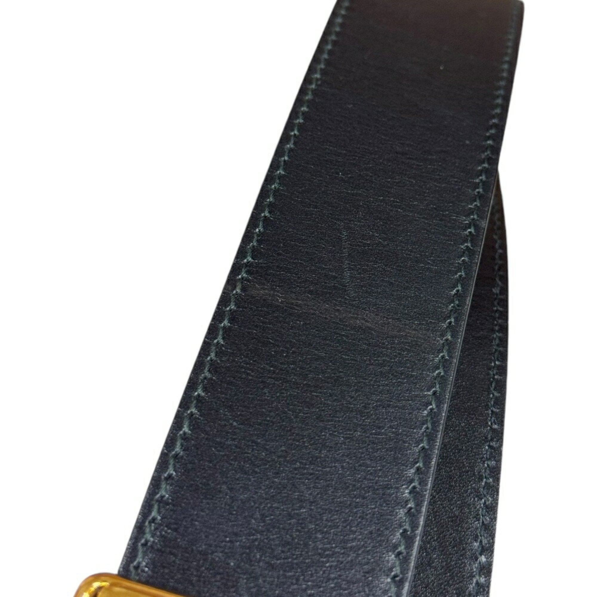 Christian Dior Black Leather Shoulder Bag ()
