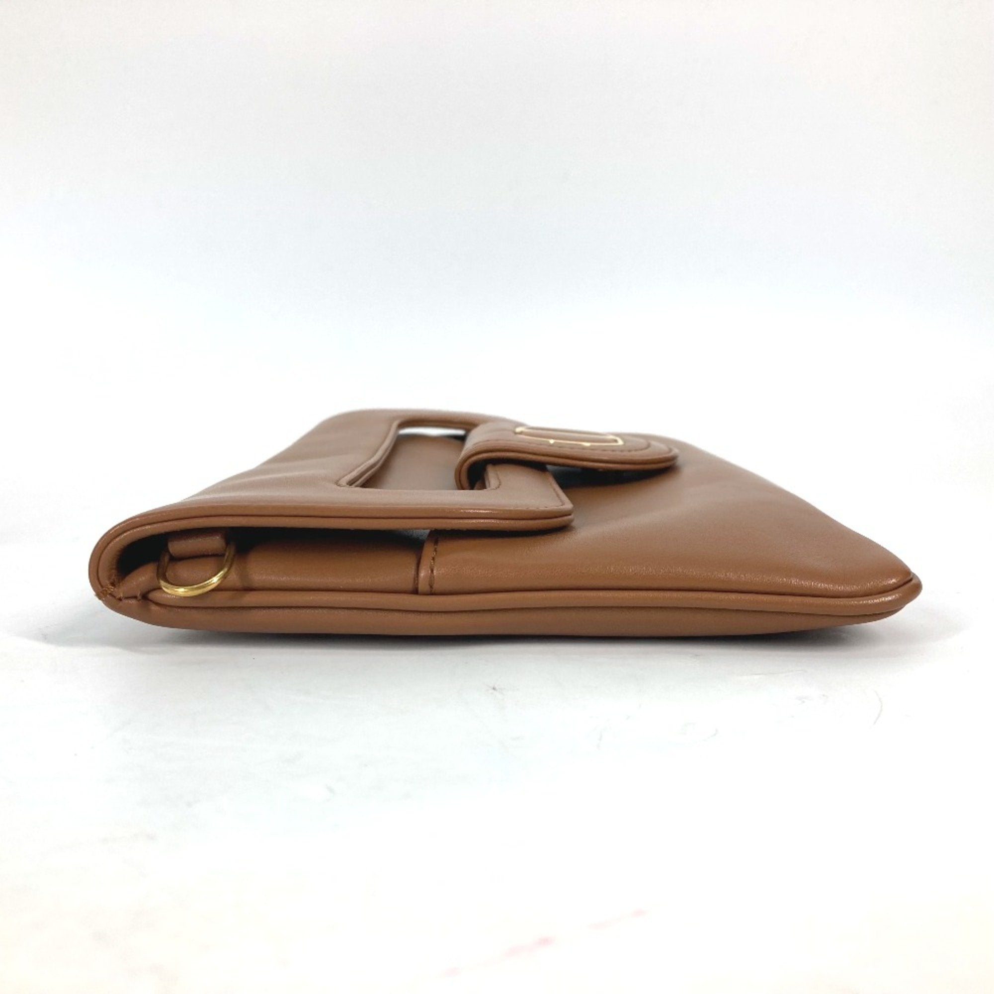 Christian Dior Brown Leather Handbag ()