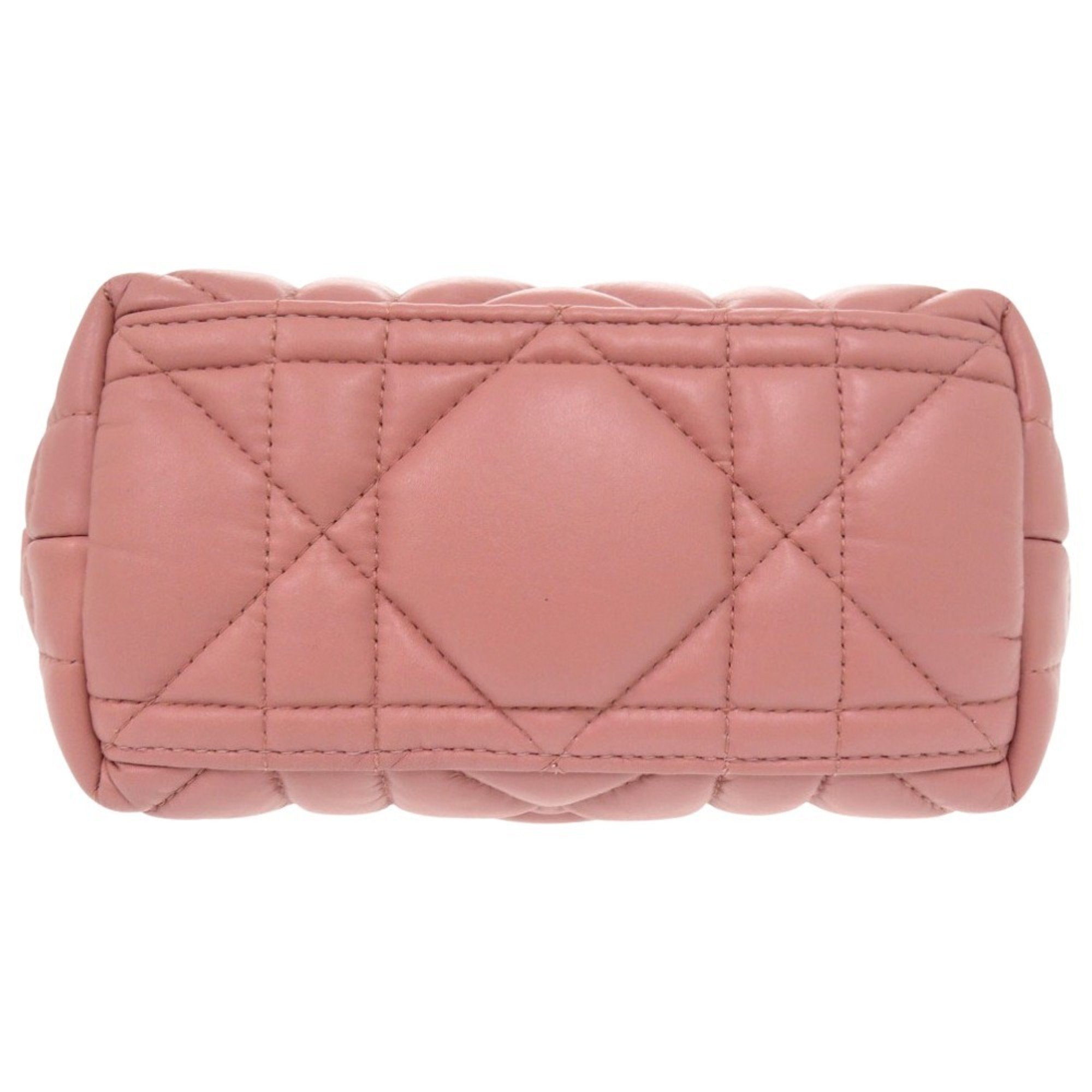 Christian Dior Pink Leather Pouch ()