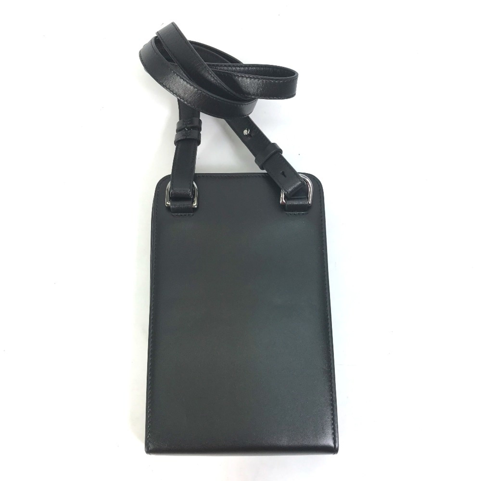 Christian Dior Black Leather Shoulder Bag ()