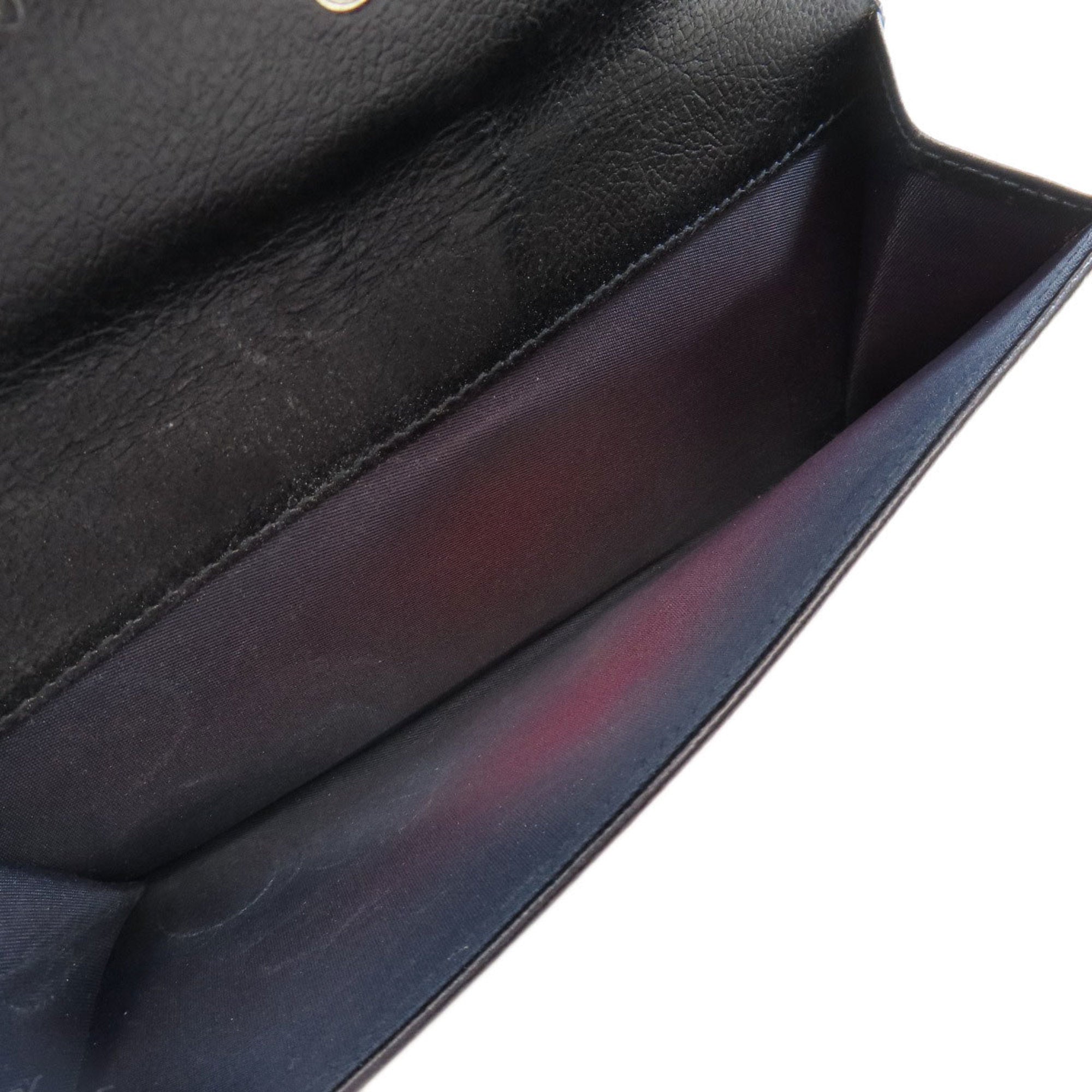 Christian Dior Navy Denim Coin Purse/Coin Case ()
