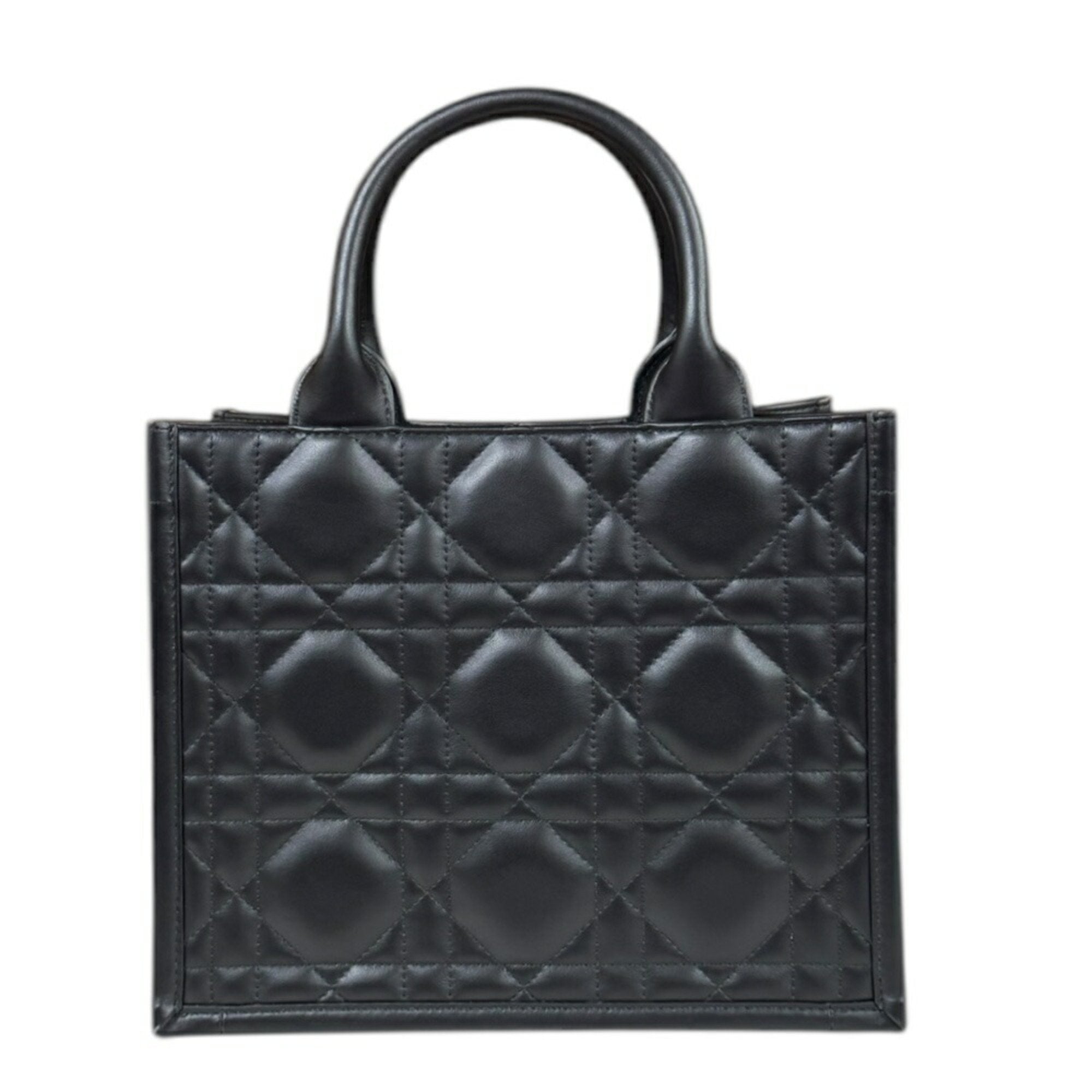 Christian Dior Black Leather Shoulder Bag ()