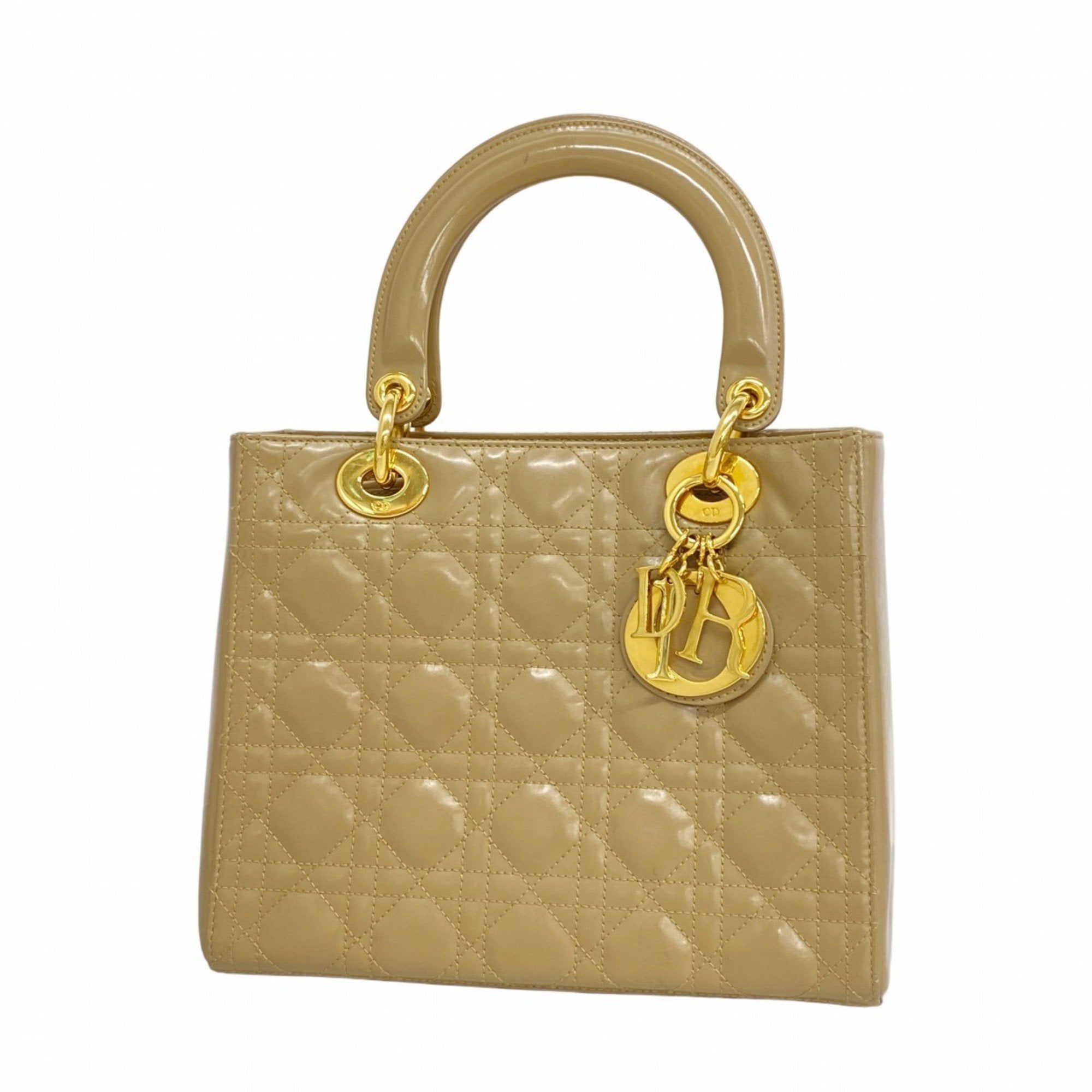 Christian Dior Brown Leather Handbag ()