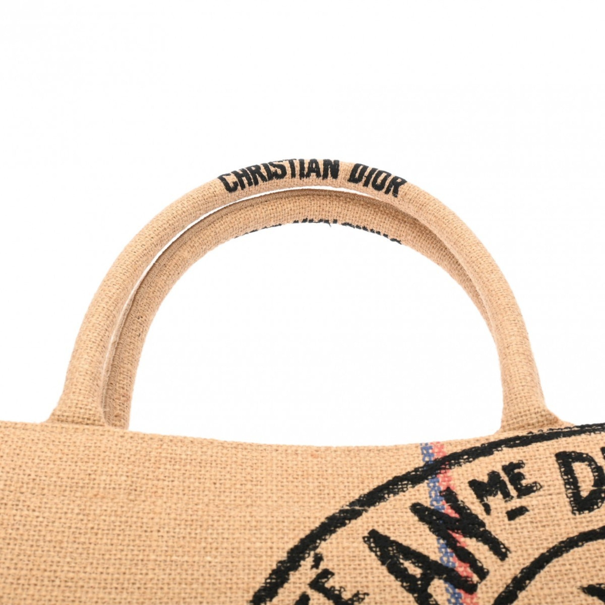 Christian Dior Beige Canvas Handbag ()
