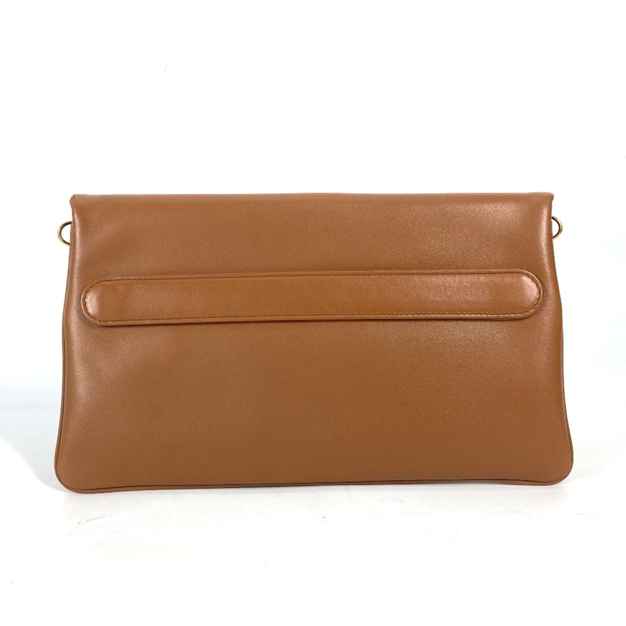 Christian Dior Brown Leather Handbag ()