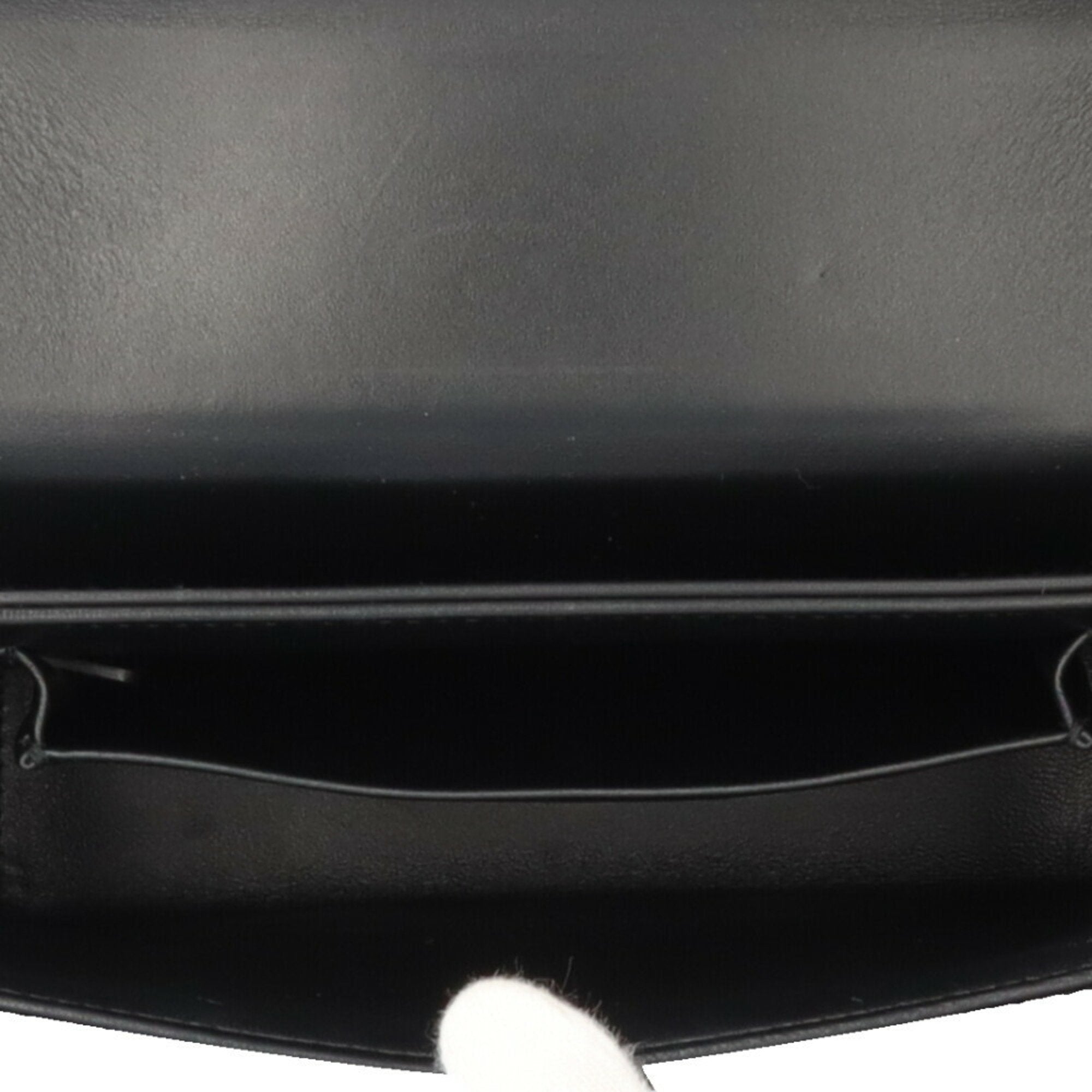 Christian Dior Black Leather Shoulder Bag ()