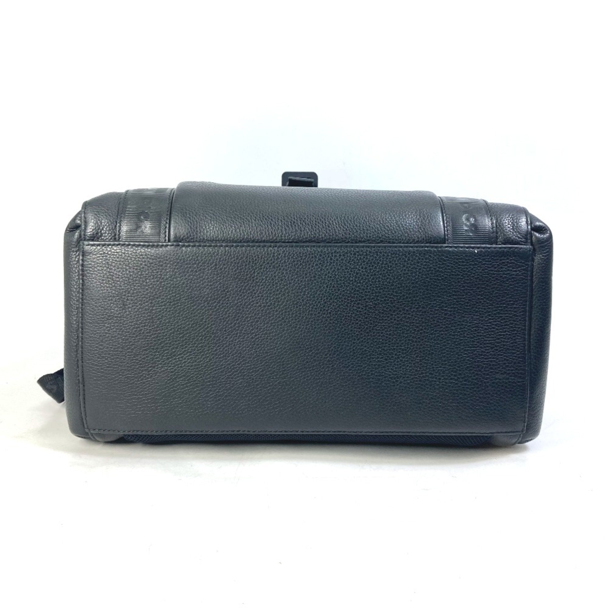 Christian Dior Black Leather Backpack ()