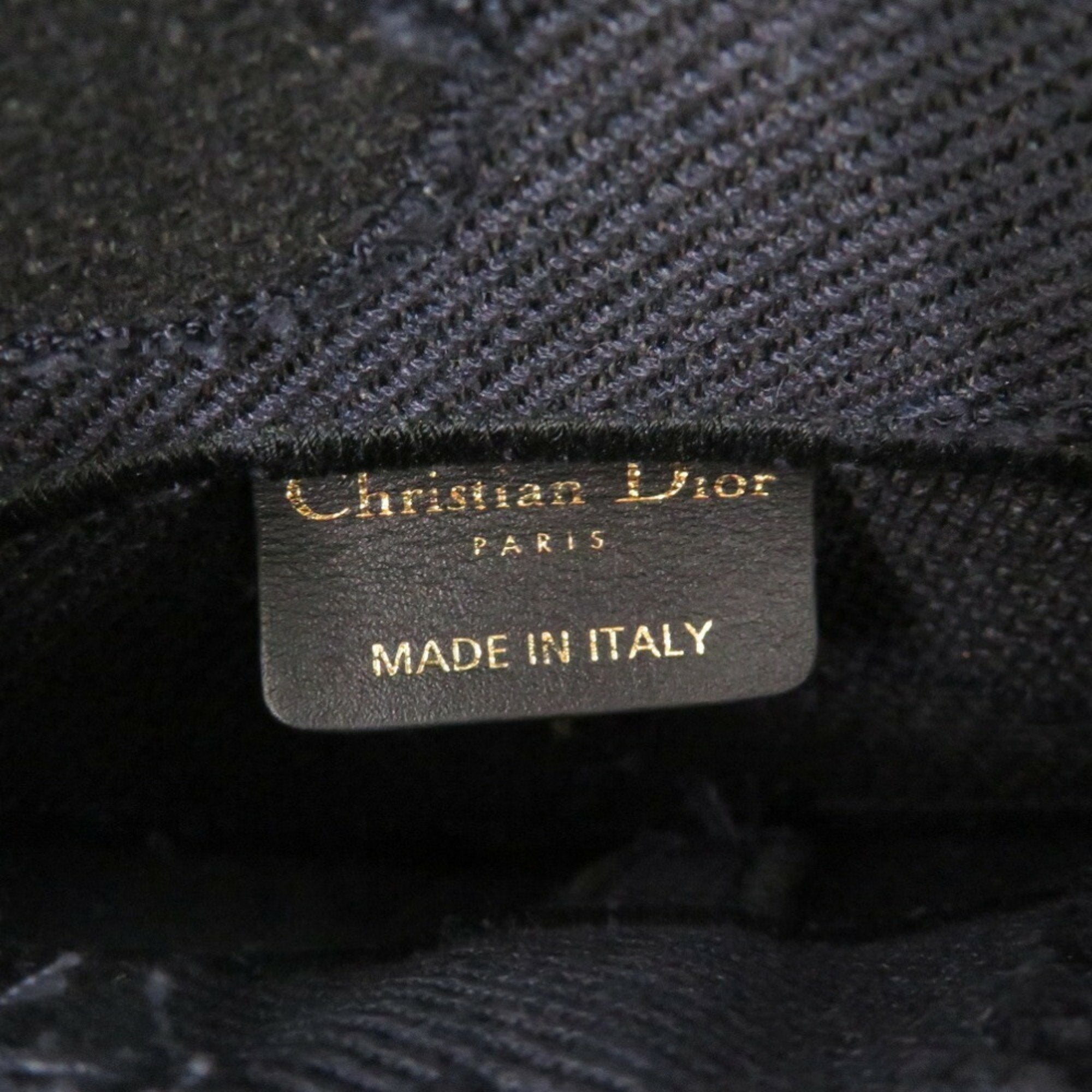 Christian Dior Camouflage Navy Canvas Fanny Pack Saddle Bag ()
