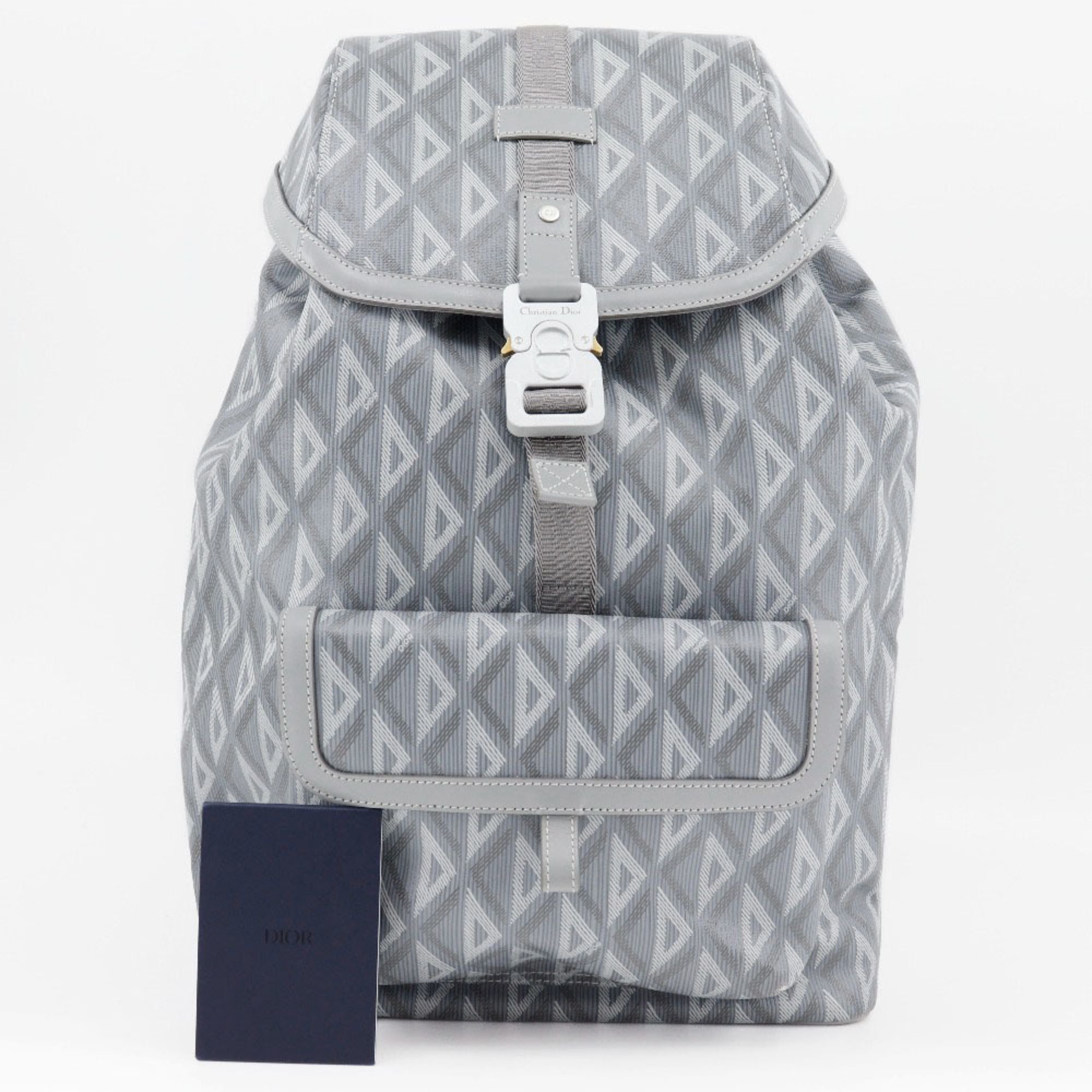 Christian Dior Gray Pvc Backpack ()