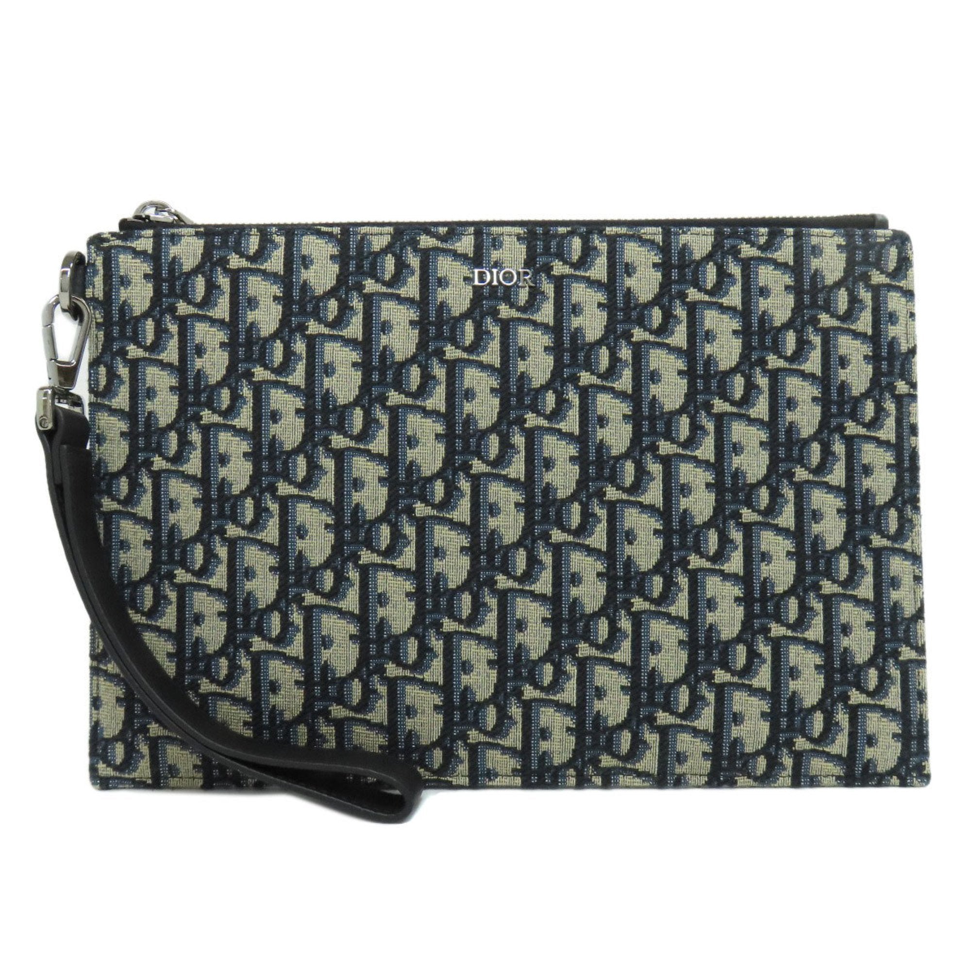 Christian Dior Navy Canvas Pouch ()