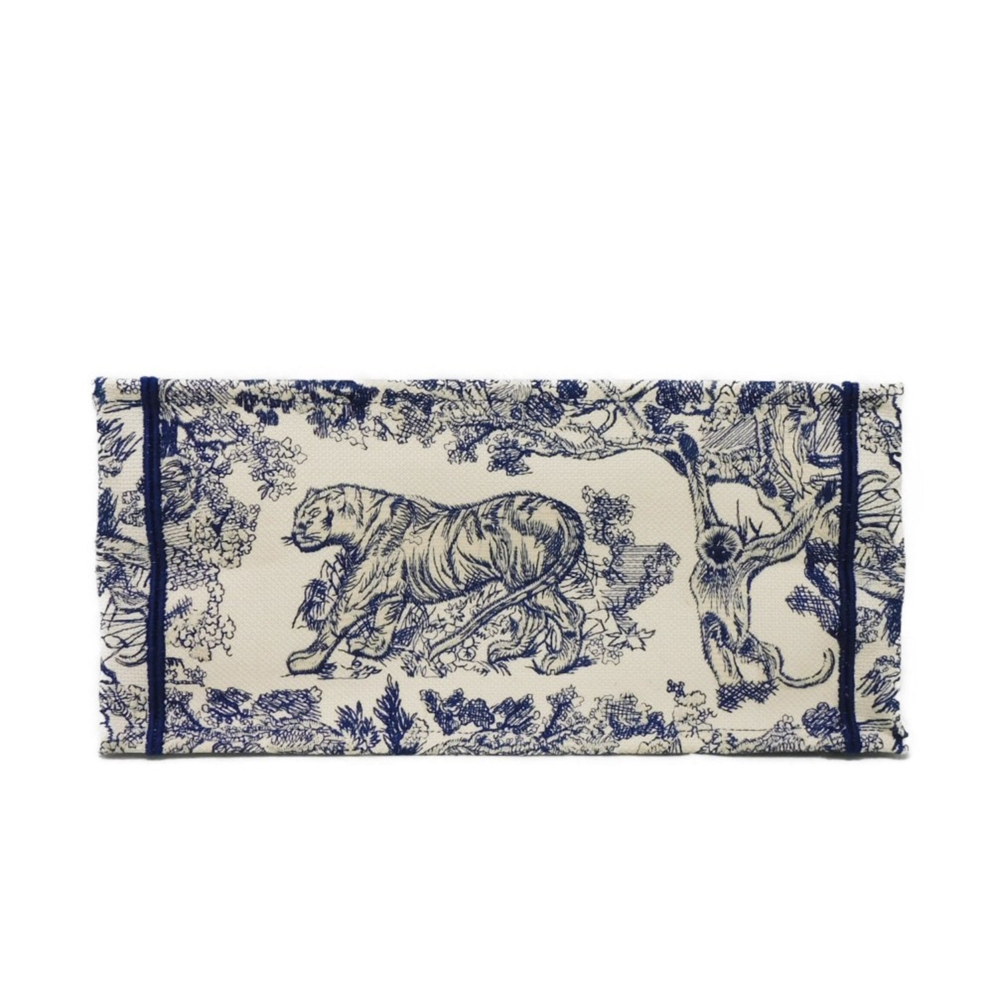 Christian Dior Blue Cotton Tote Bag ()