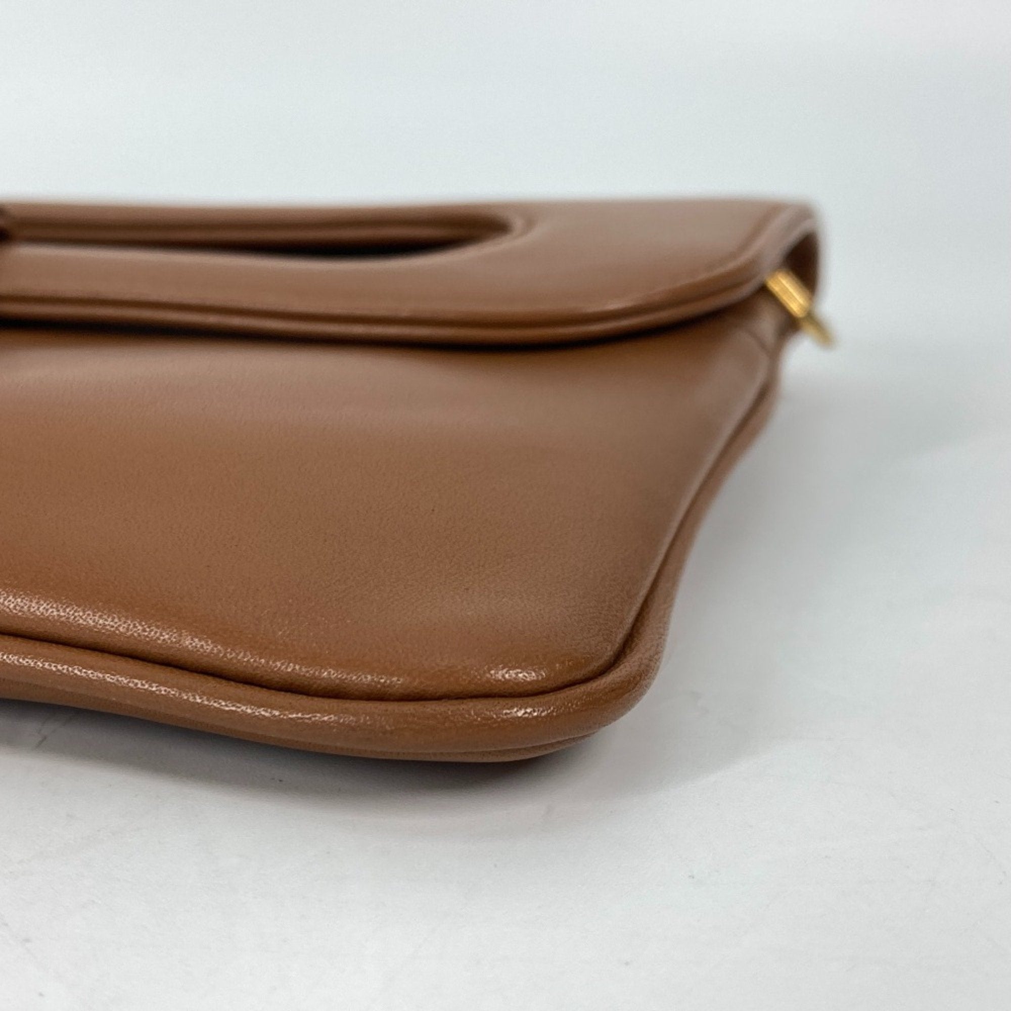 Christian Dior Brown Leather Handbag ()