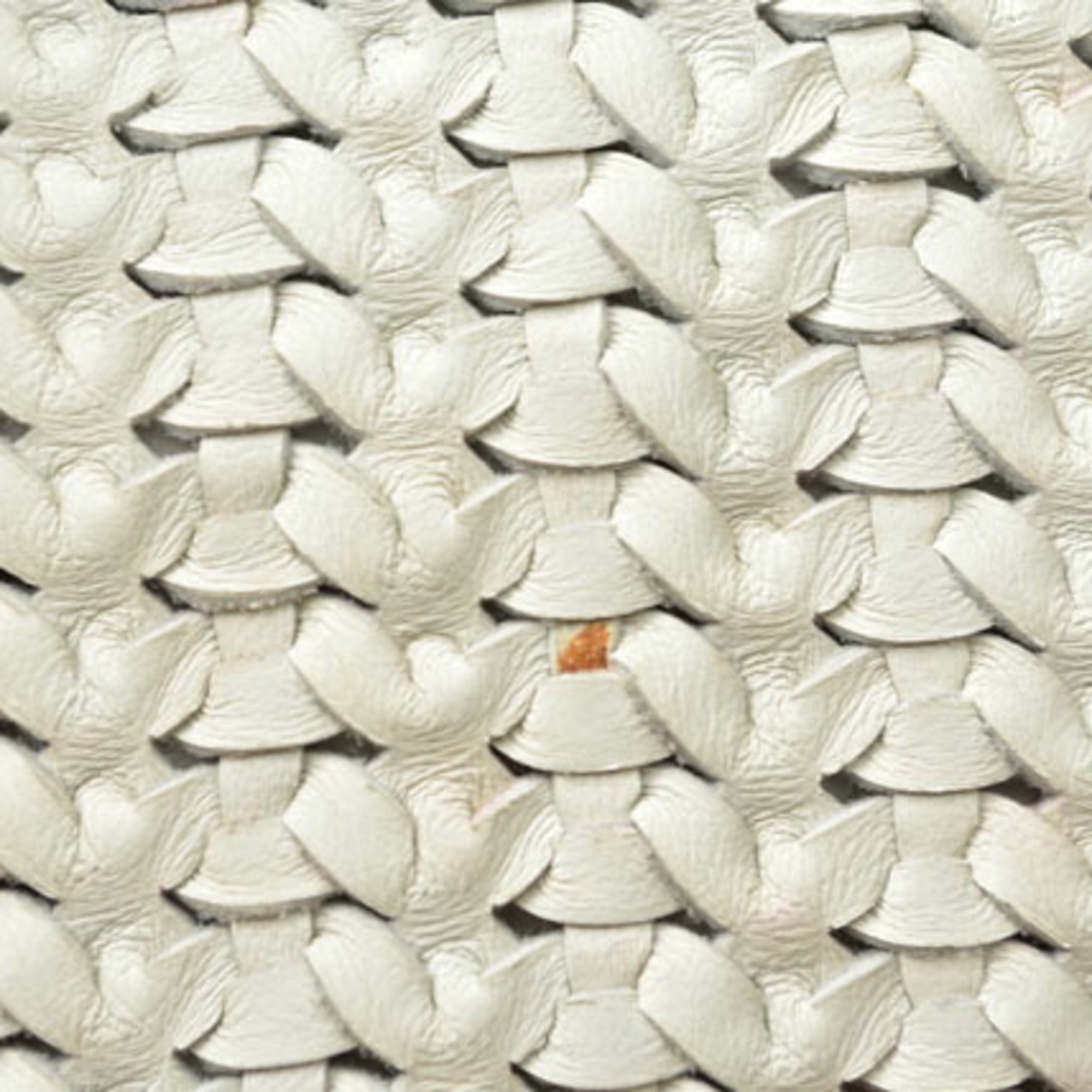 Christian Dior Lady Dior Silver White Leather Tote Bag ()