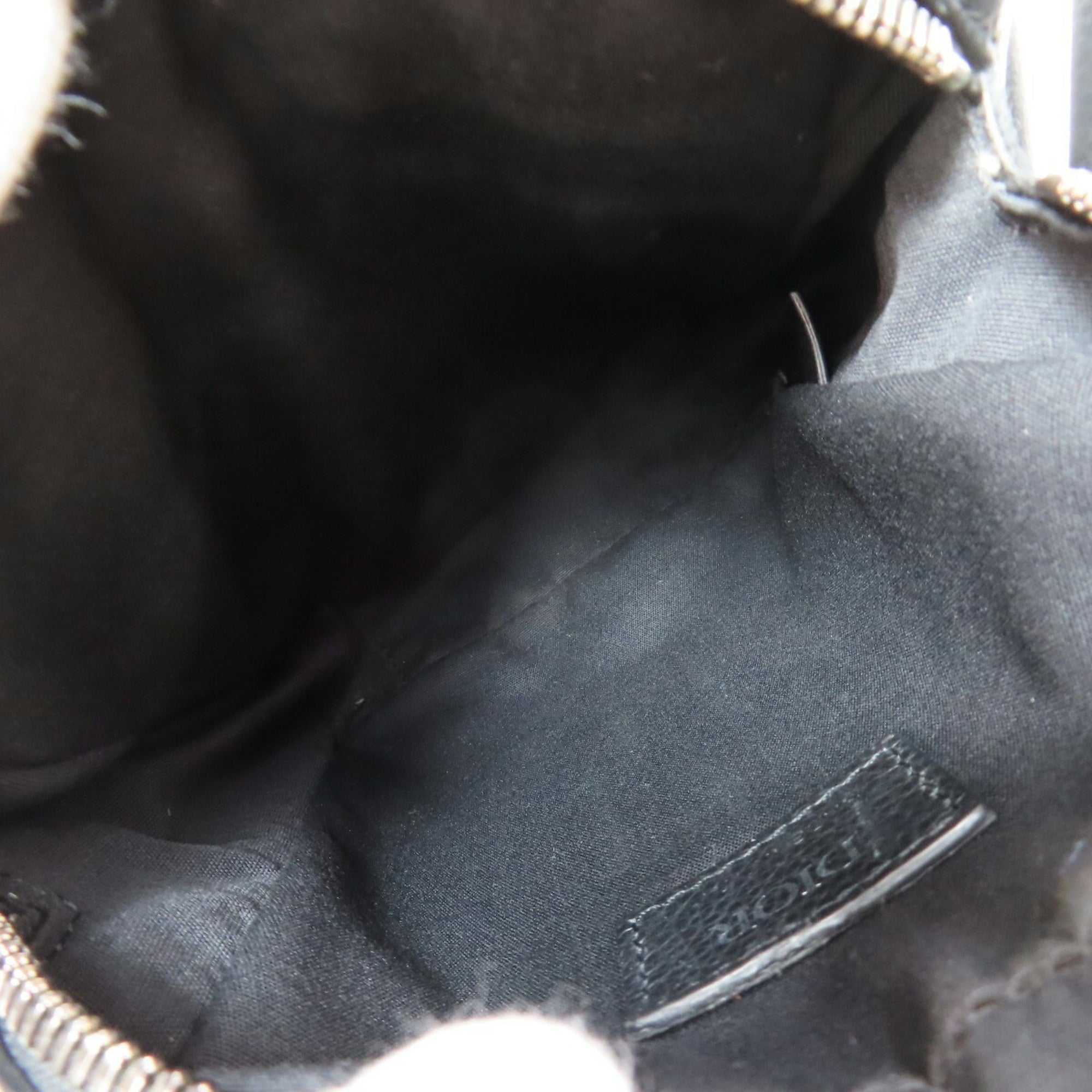 Christian Dior Black Canvas Shoulder Bag ()