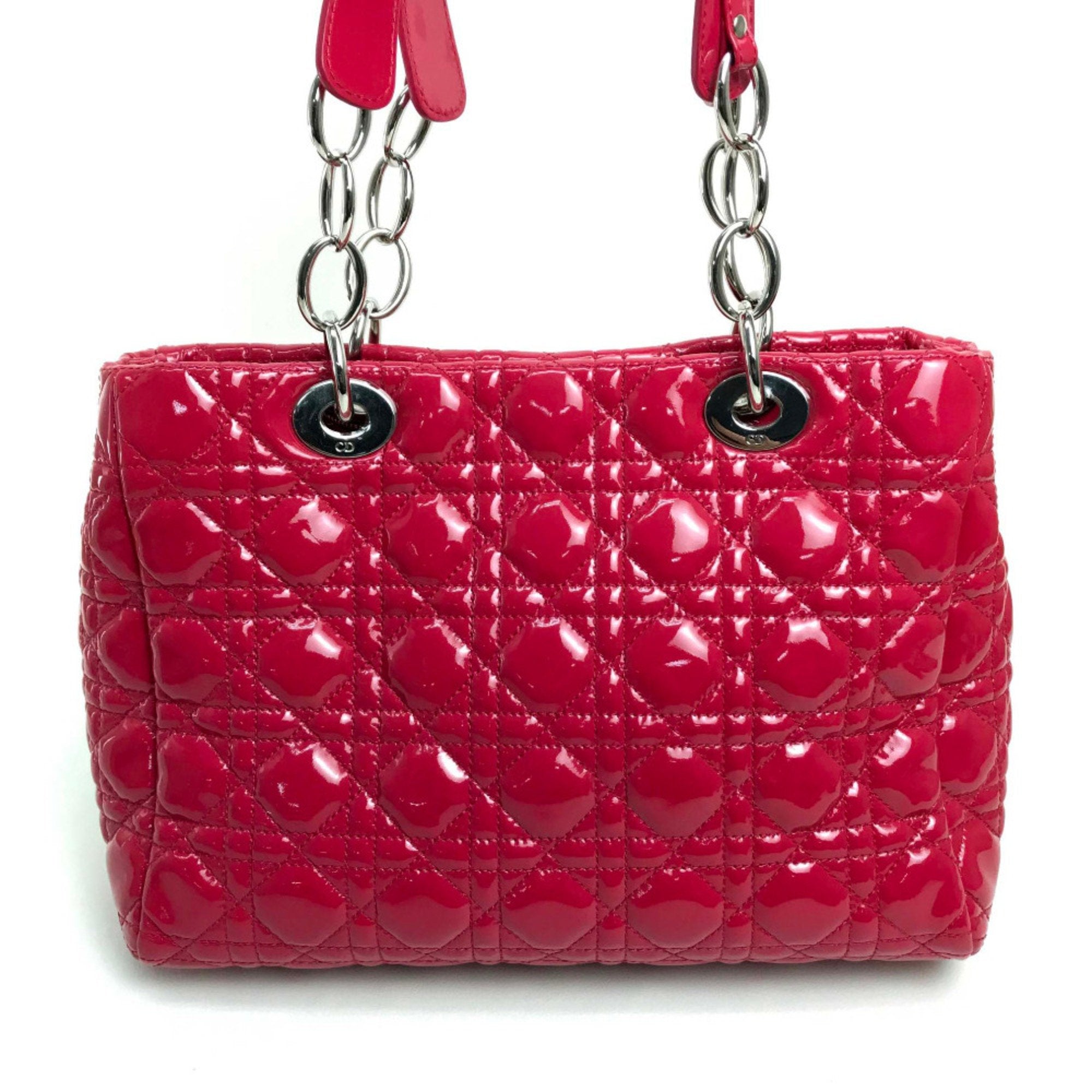 Christian Dior Pink Leather Handbag ()