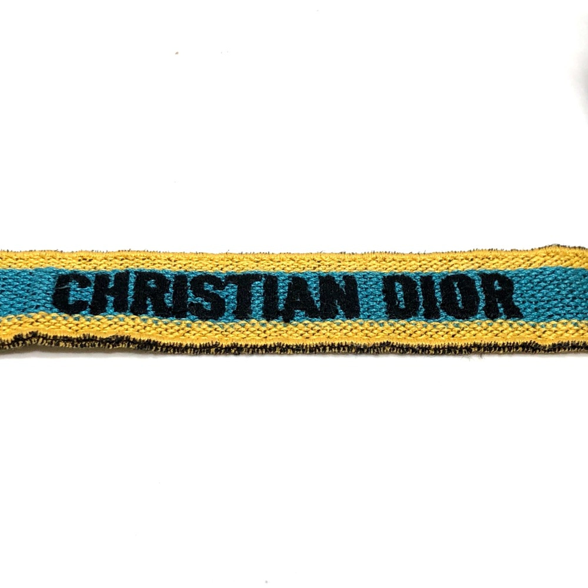 Christian Dior Blue Cloth Shoulder Bag ()