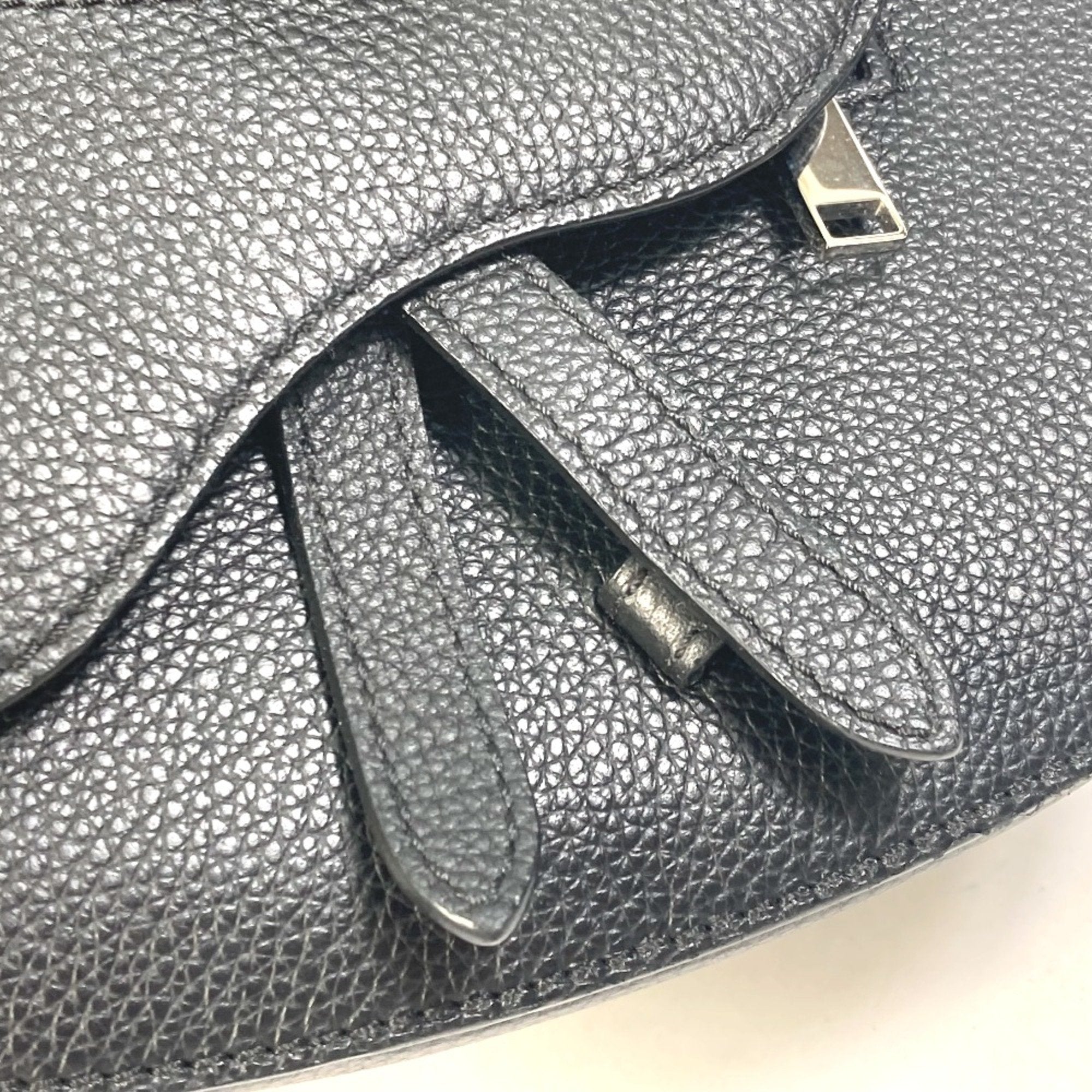 Christian Dior Black Leather Backpack ()