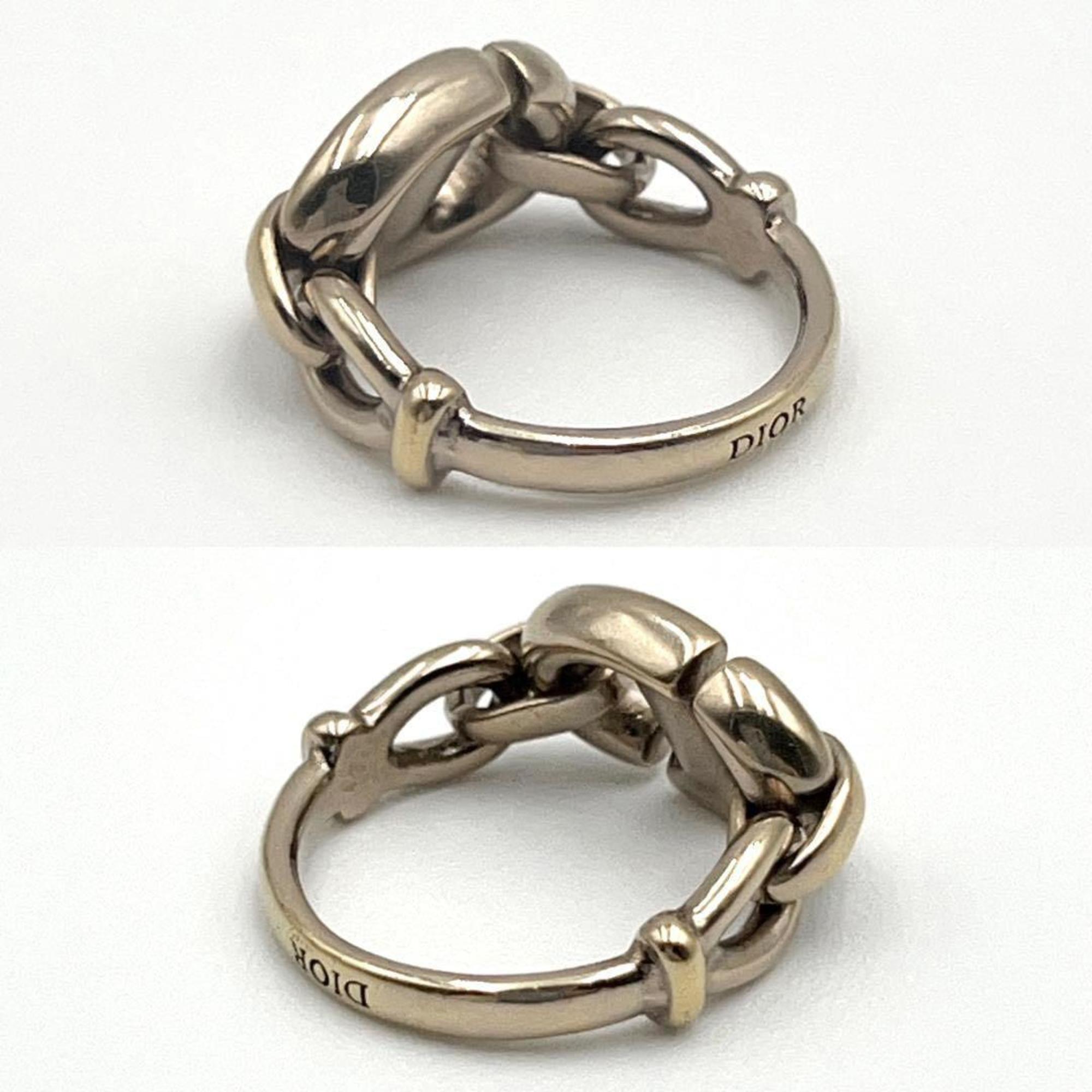 Christian Dior Gold Metal Band Ring ()