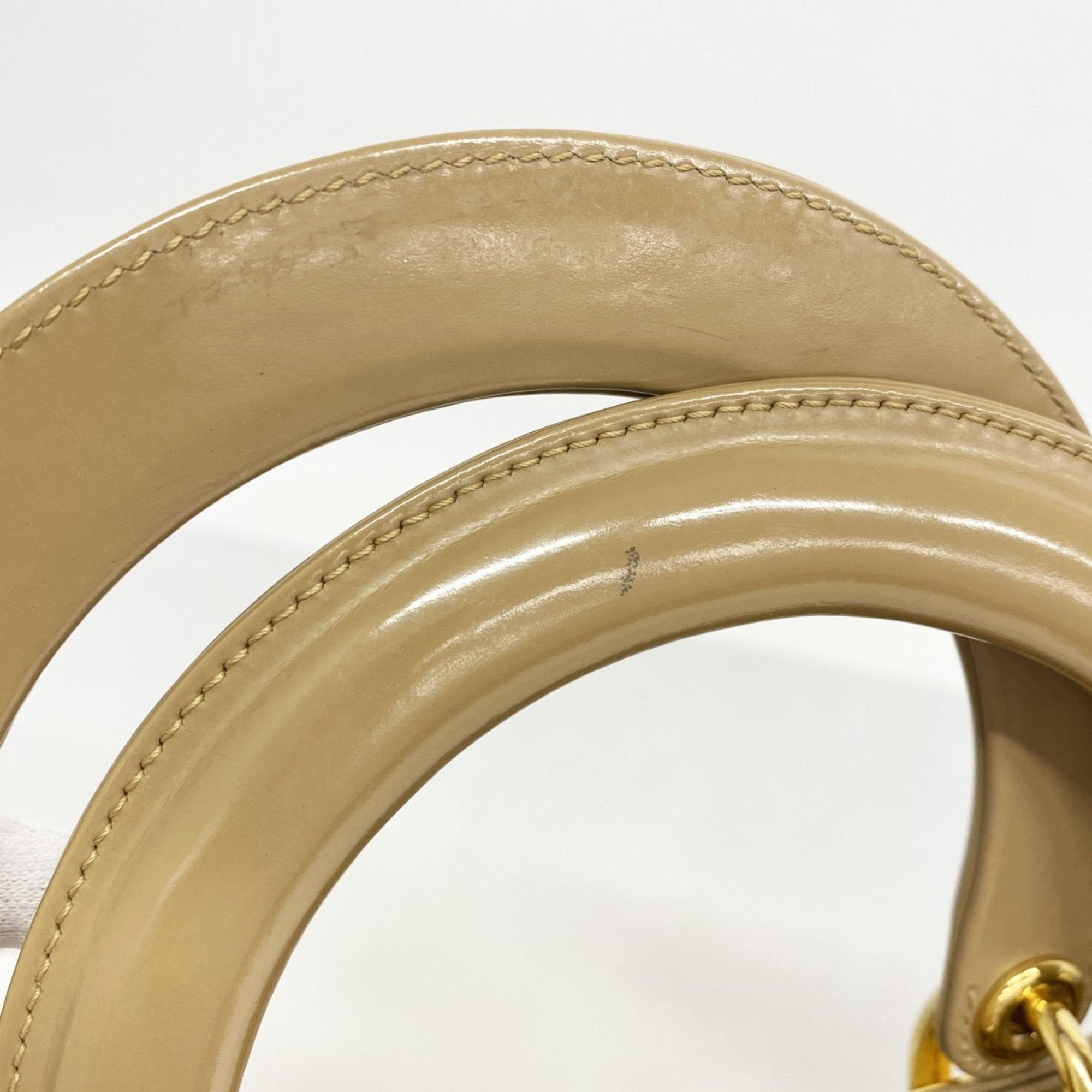 Christian Dior Brown Leather Handbag ()