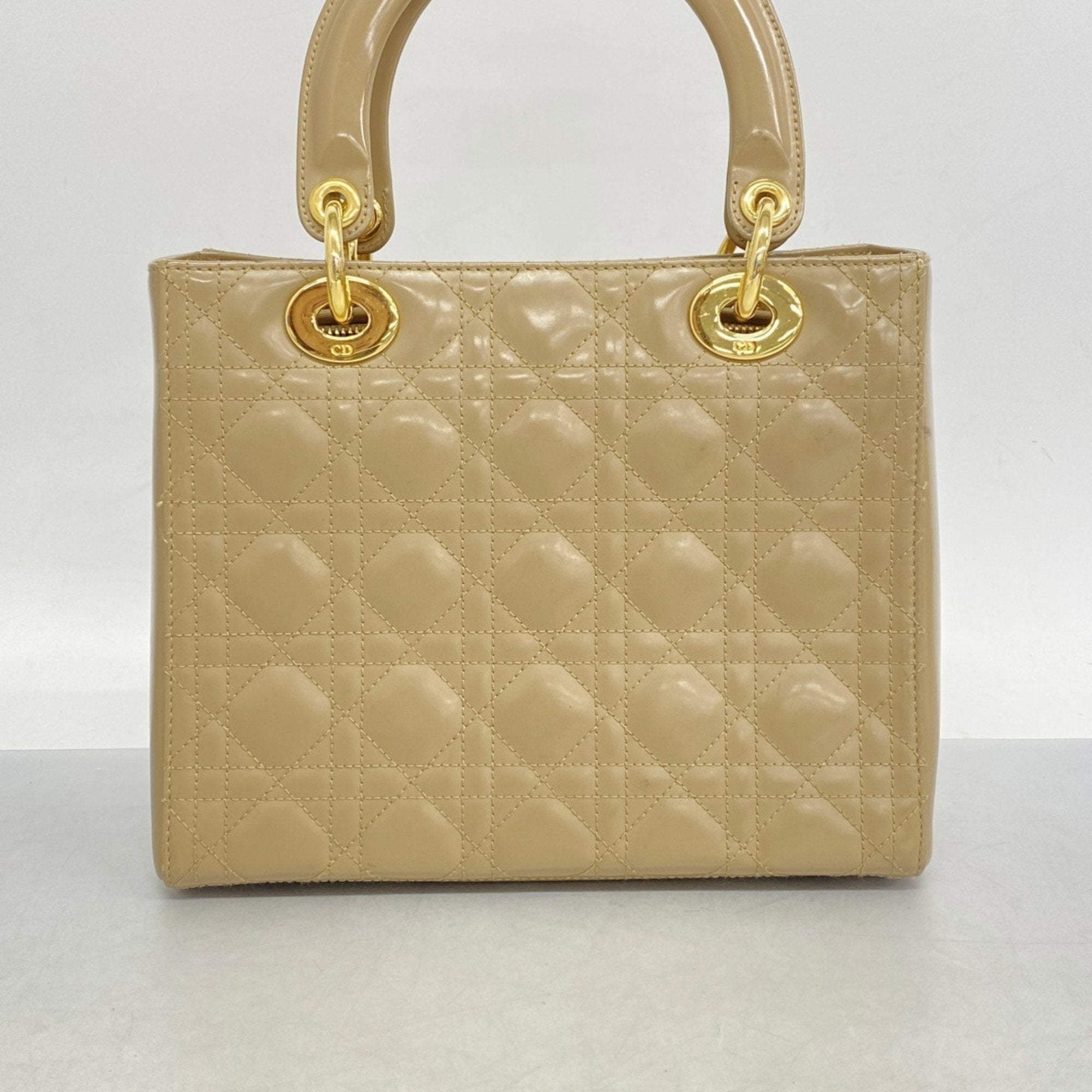 Christian Dior Brown Leather Handbag ()