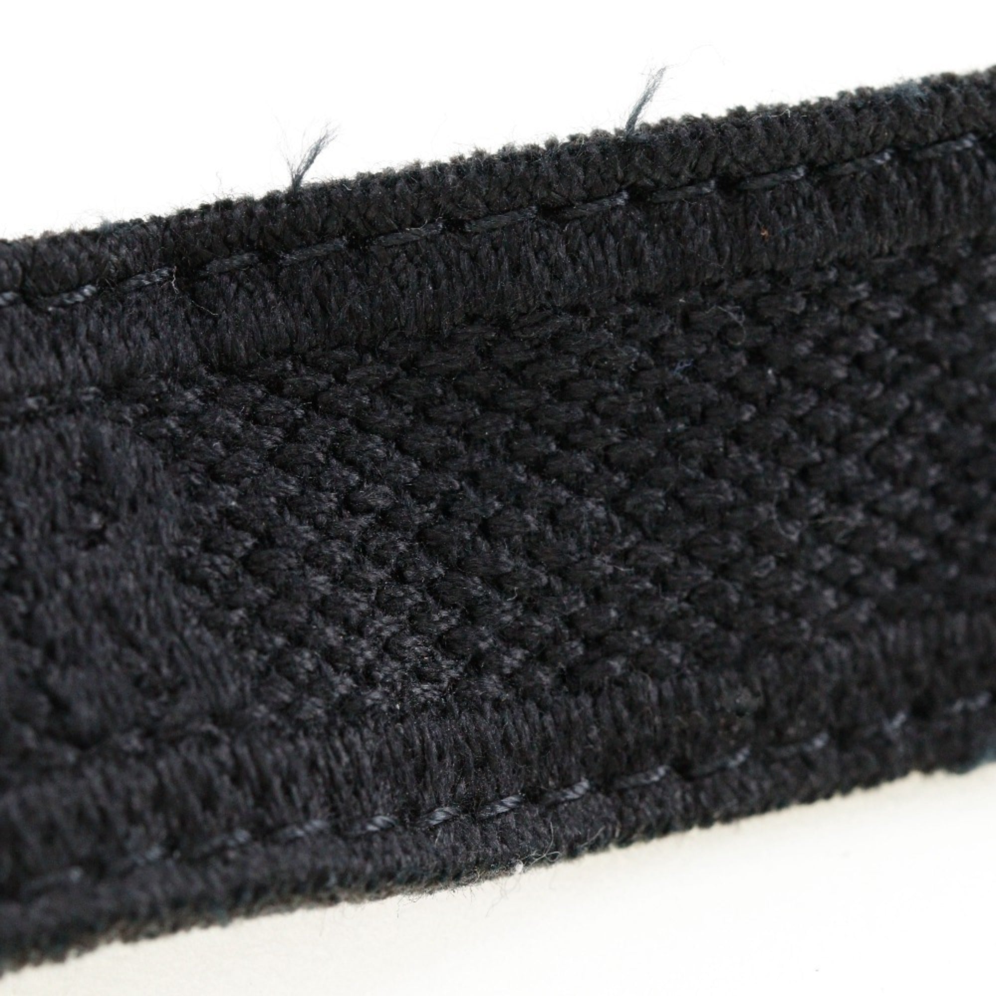 Christian Dior Black Mesh Messenger Bag Shoulder Bag ()