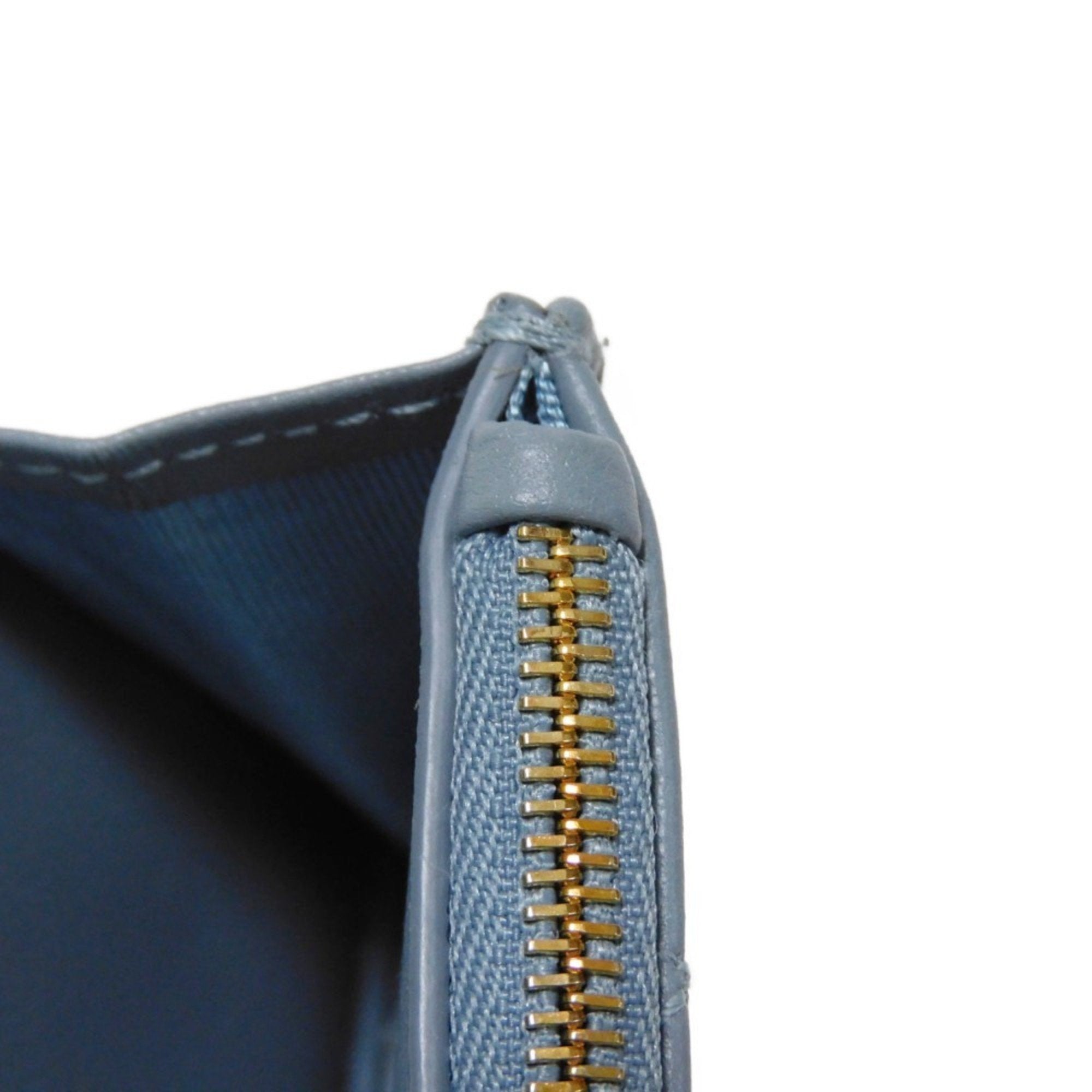 Christian Dior Gray Leather Wallet (Bi-Fold) ()