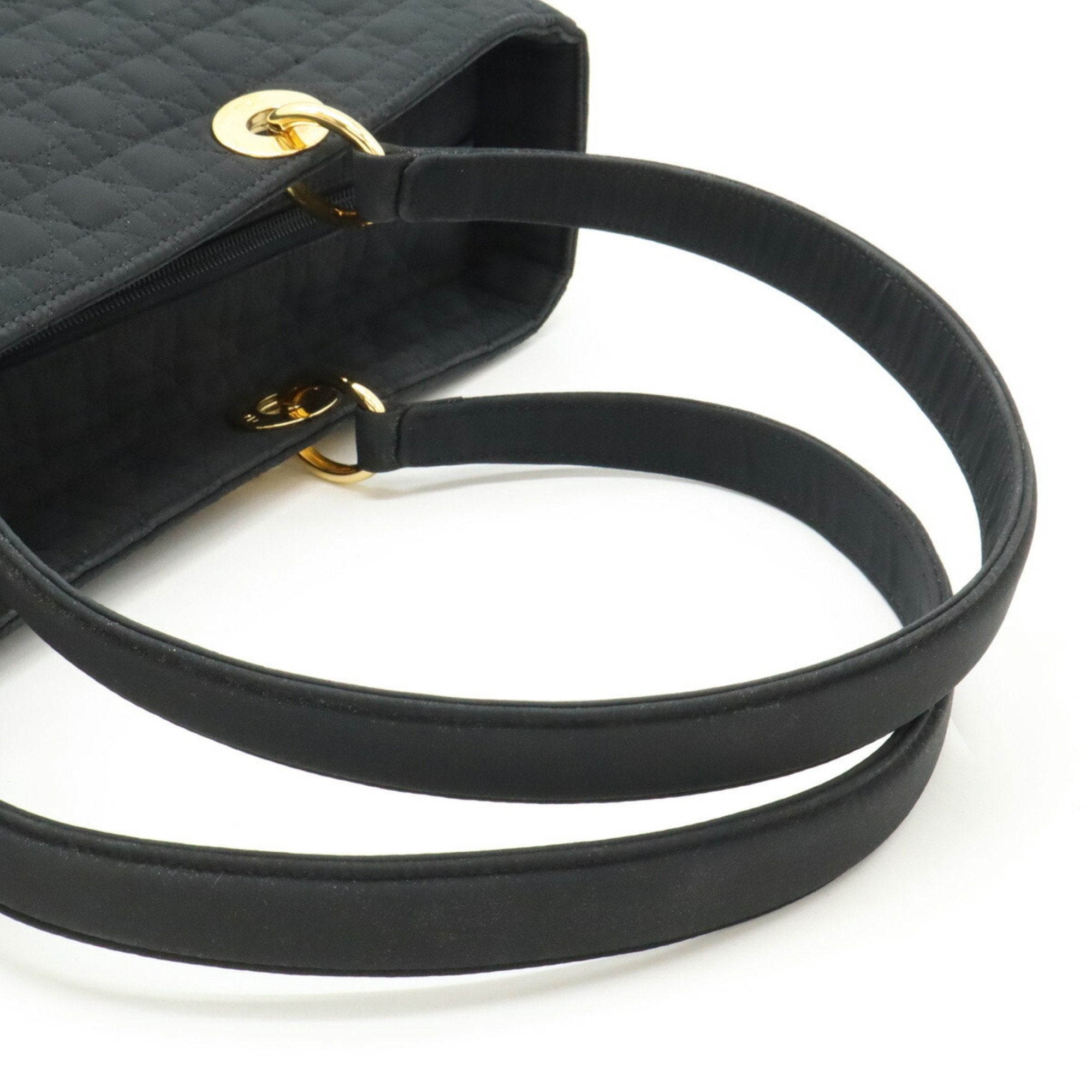 Christian Dior Lady Dior Black Nylon Tote Bag ()