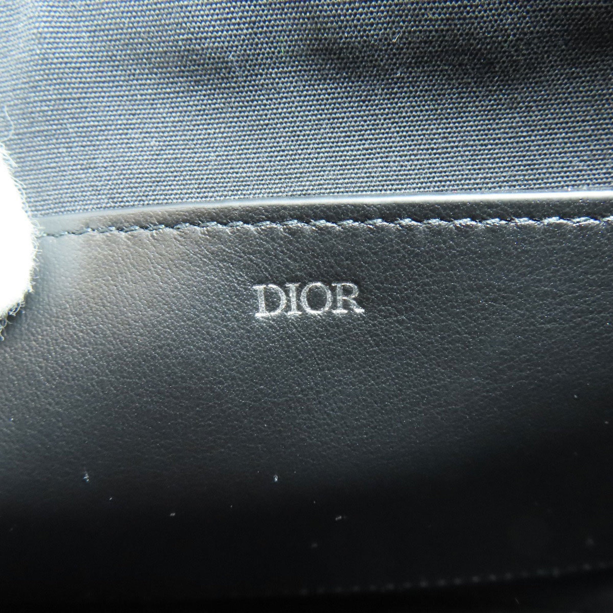 Christian Dior Navy Canvas Pouch ()
