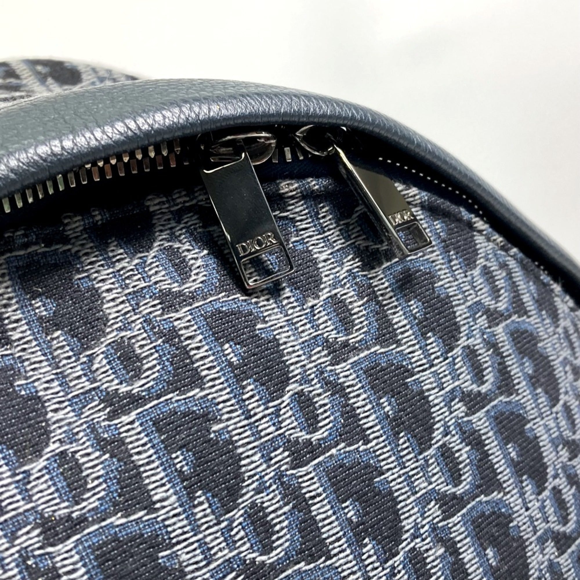 Christian Dior Navy Other Backpack ()