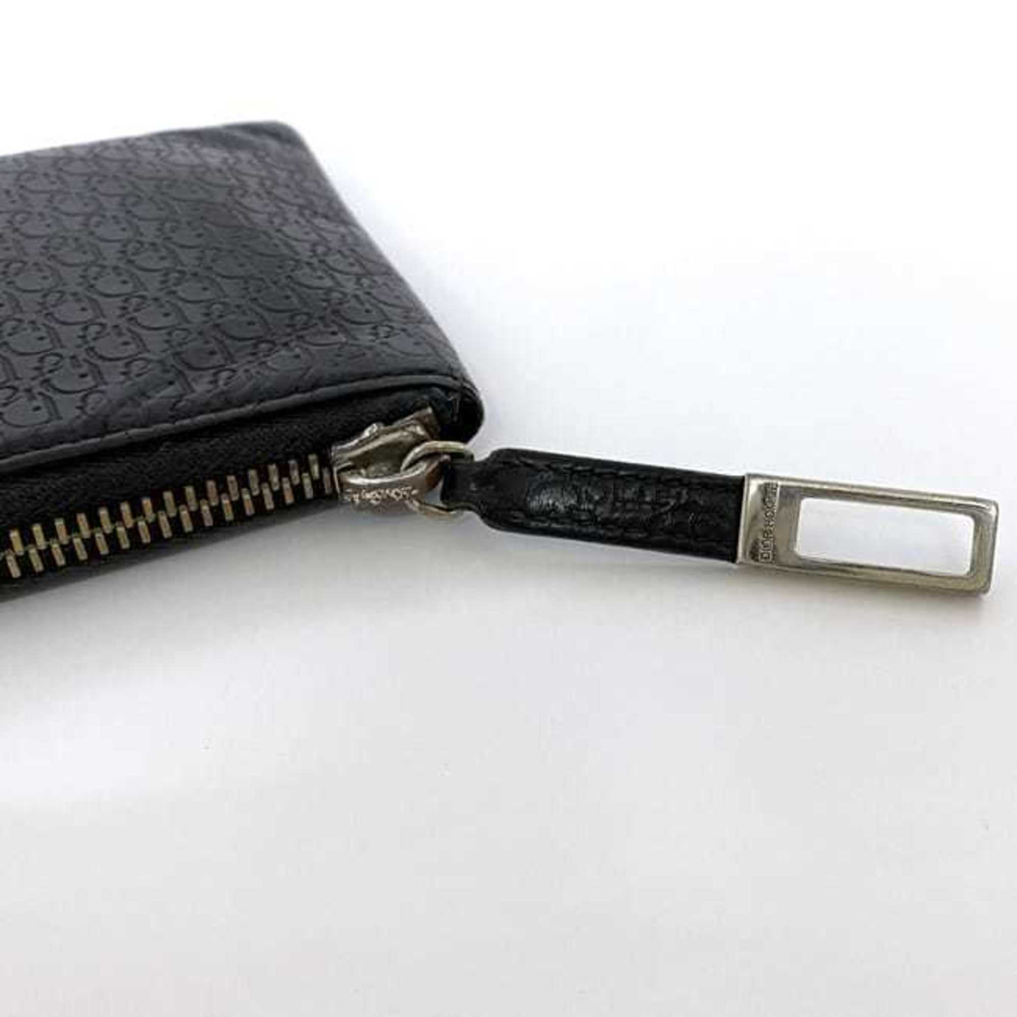 Christian Dior Black Patent Leather Wallet (Bi-Fold) ()