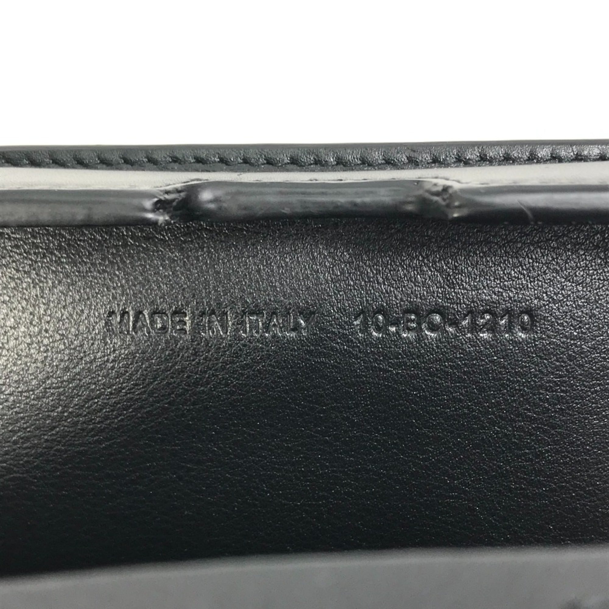 Christian Dior Black Leather Shoulder Bag ()