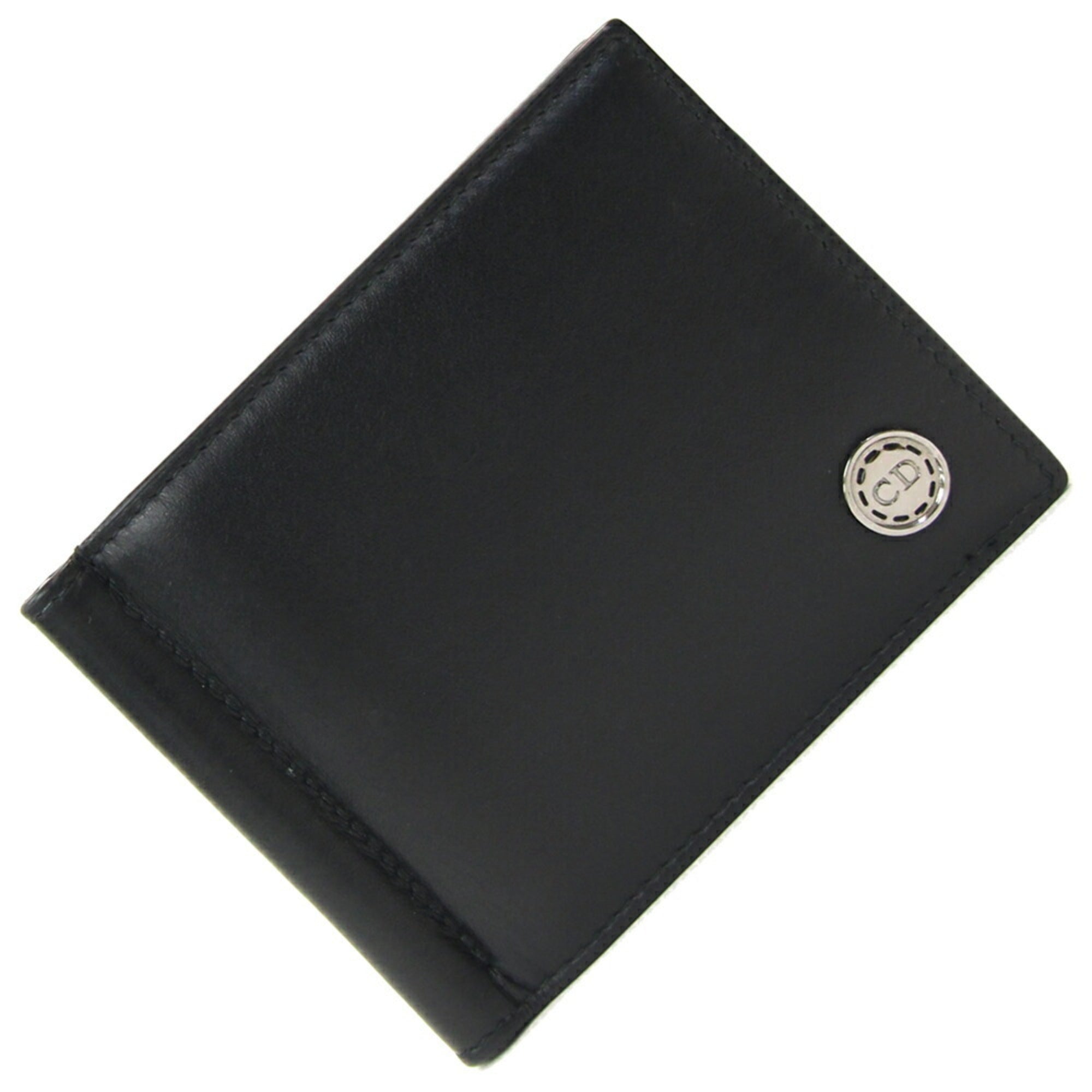 Christian Dior Black Leather Money Clip ()