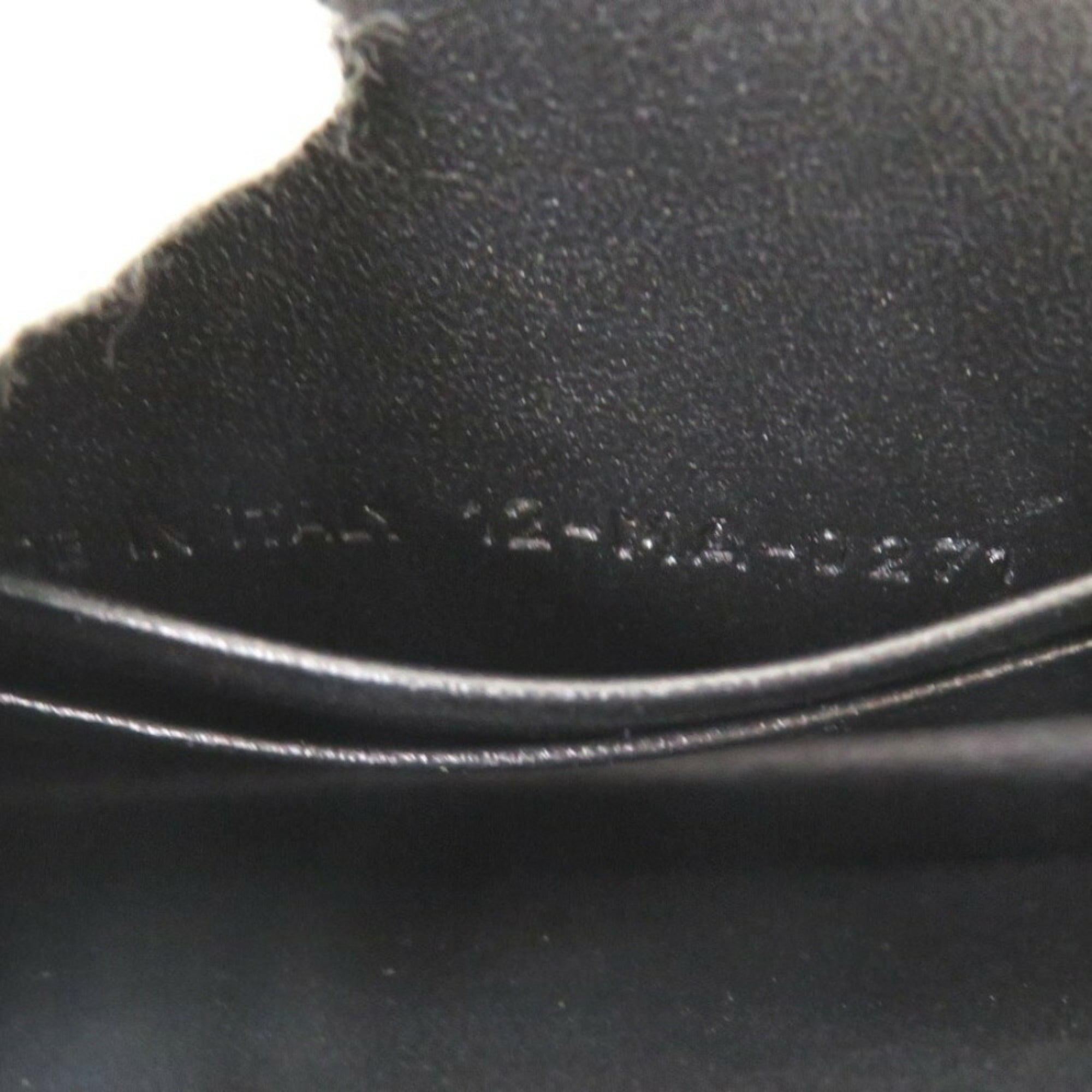 Christian Dior Black Leather Fanny Pack Pouch ()