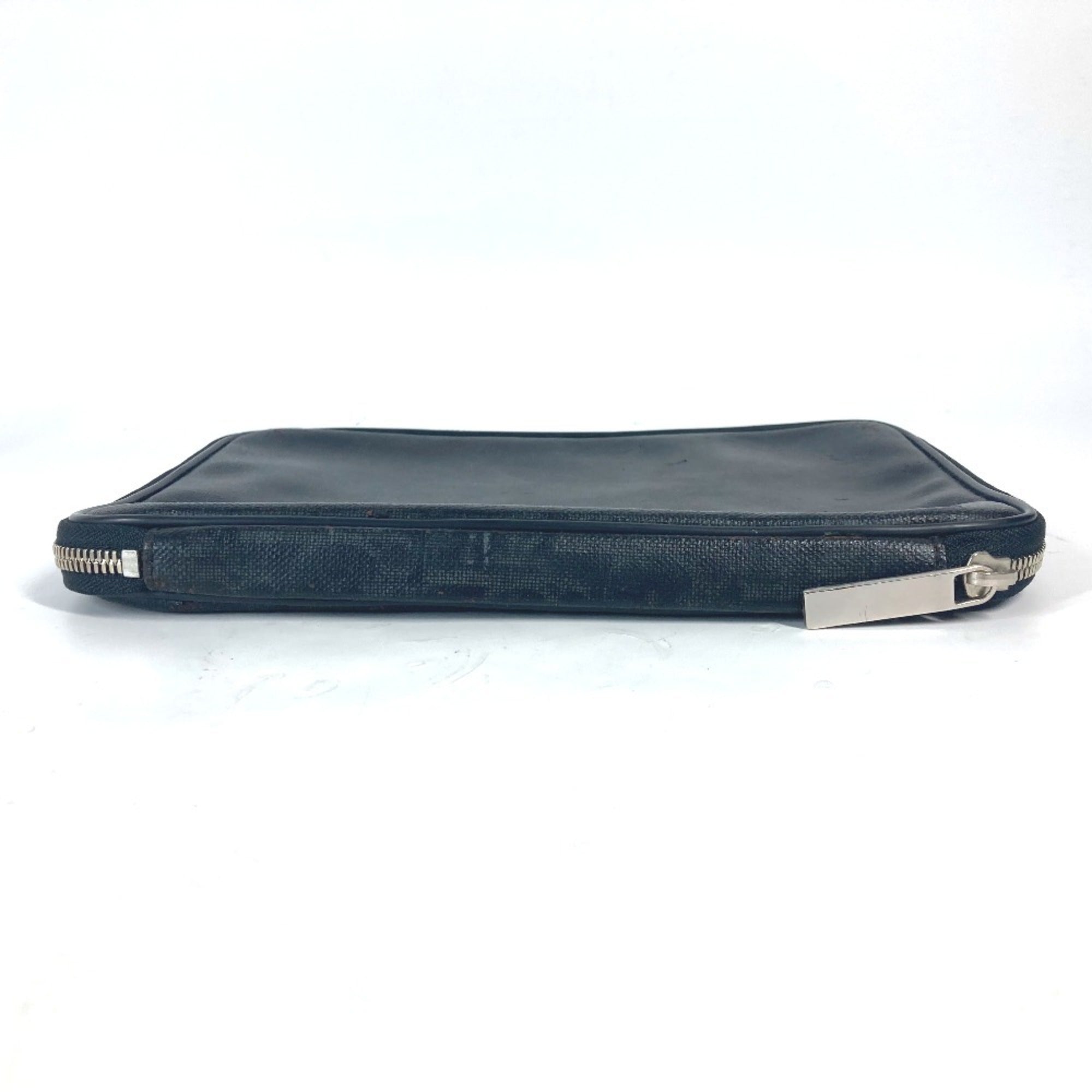Christian Dior Black Pvc Clutch Bag Pouch ()