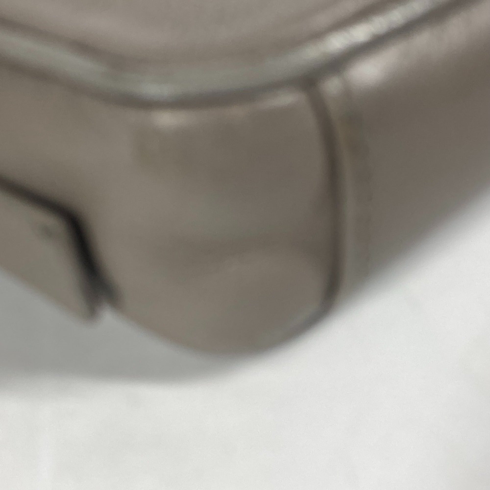 Christian Dior Gray Leather Clutch Bag ()