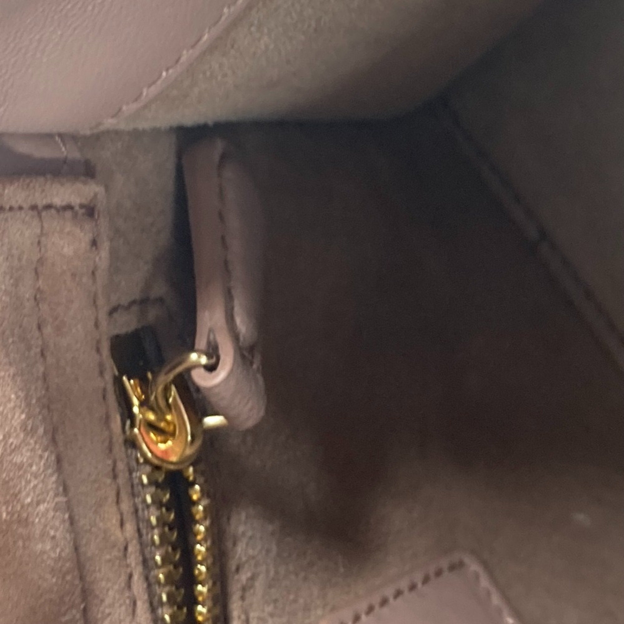 Christian Dior Beige Leather Handbag ()