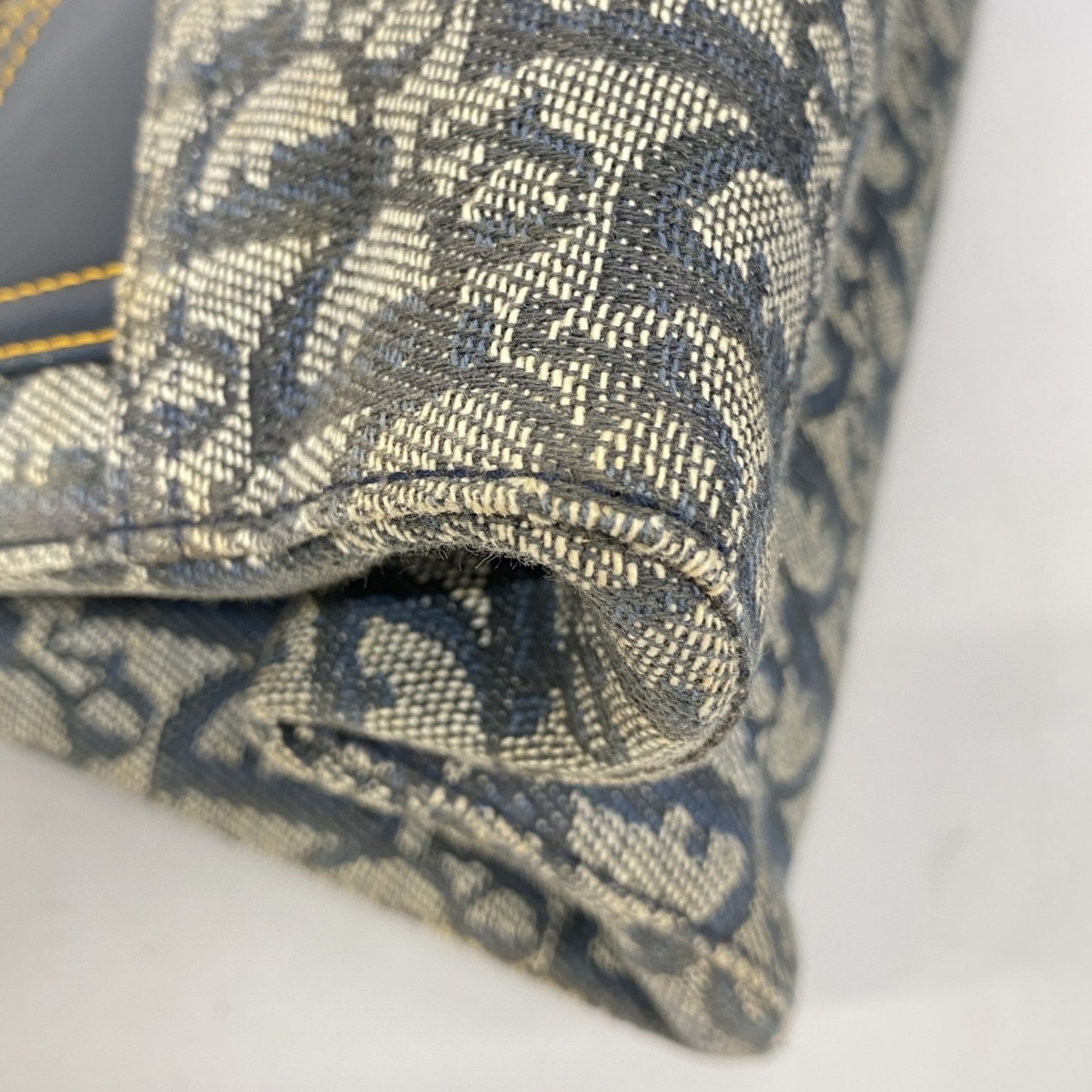 Christian Dior Navy Canvas Handbag ()